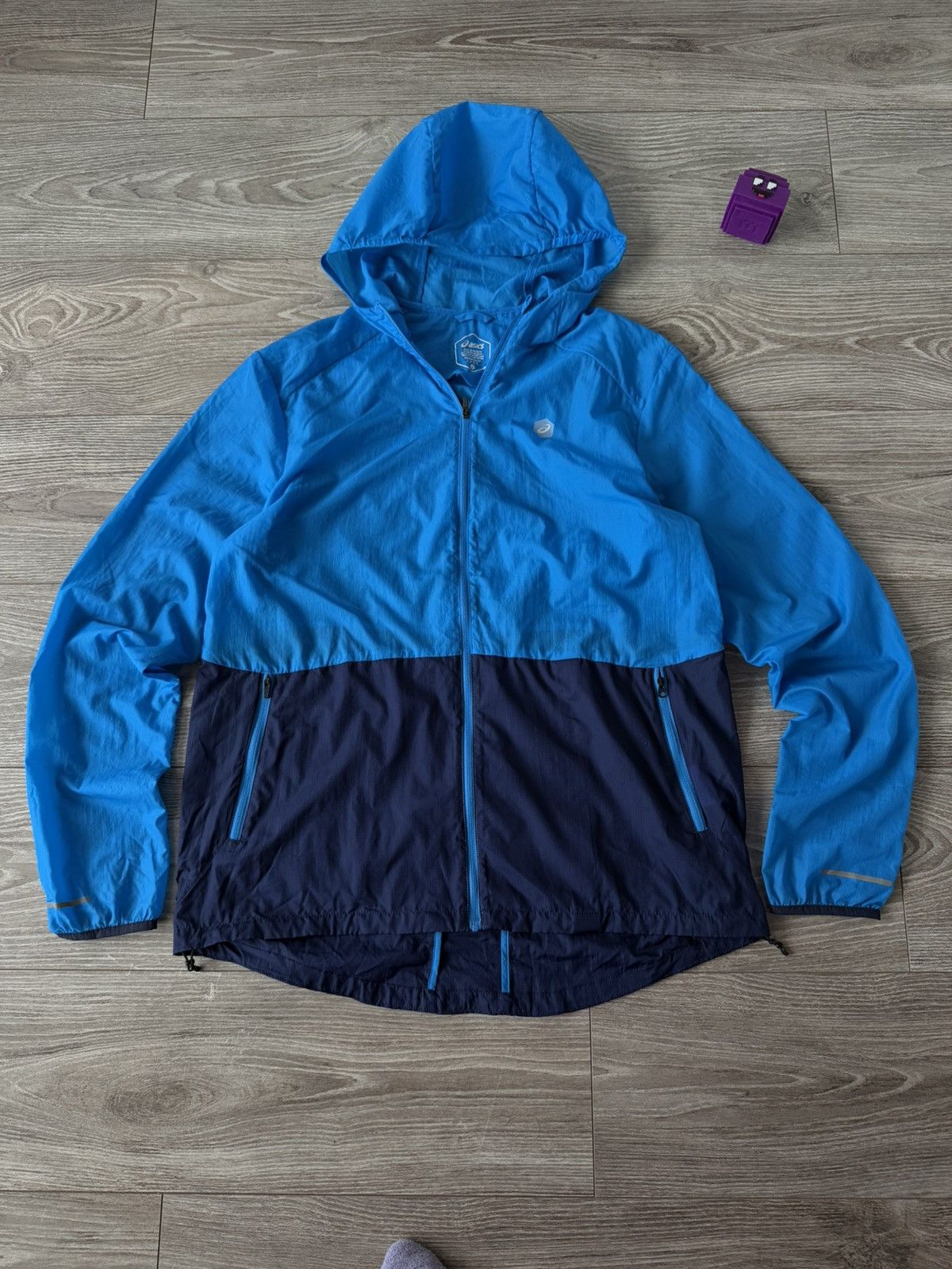 Asics Asics S1 Running Wear Light Packable Jacket Size US L / EU 52-54 / 3 - 2 Thumbnail