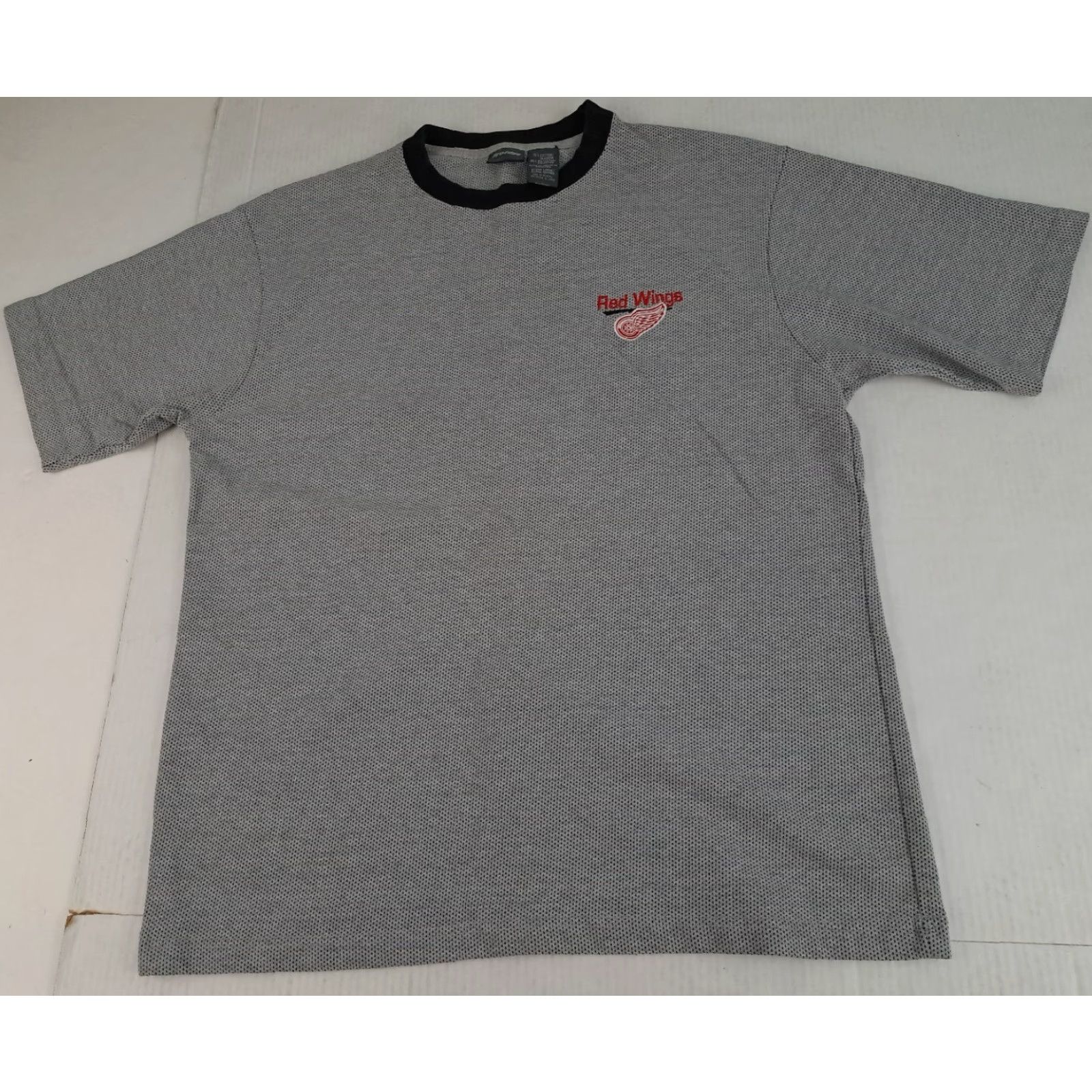 Vintage VINTAGE Detroit Red Wings Hockey Embroidered 2XL Shirt Pro Edge 90s Size US XXL / EU 58 / 5 - 4 Thumbnail