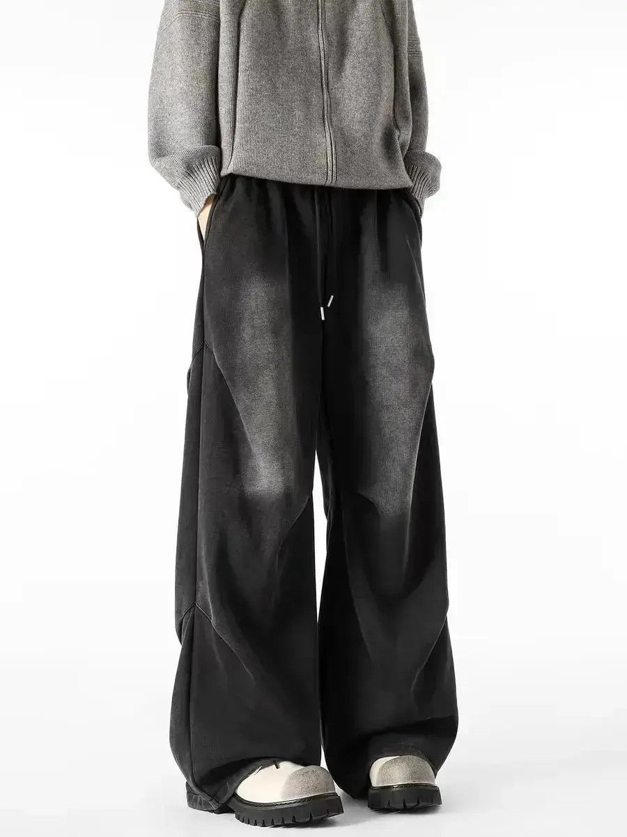 Japanese Brand Washed vintage baggy casual frayed y2k jeans Size US 32 / EU 48 - 3 Thumbnail