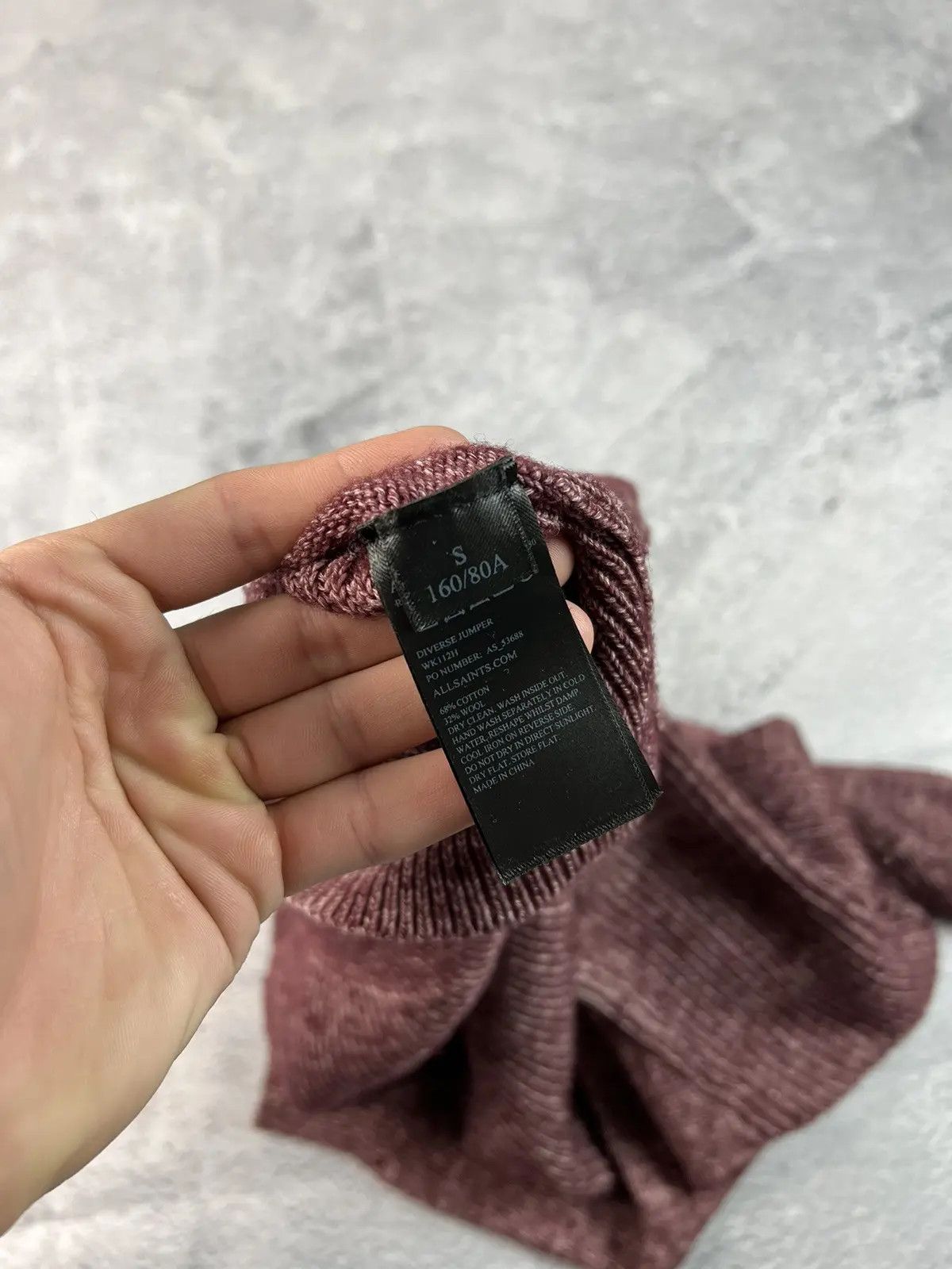 Allsaints × Japanese Brand All Saints Diverse Jumper Size S / US 4 / IT 40 - 10 Thumbnail