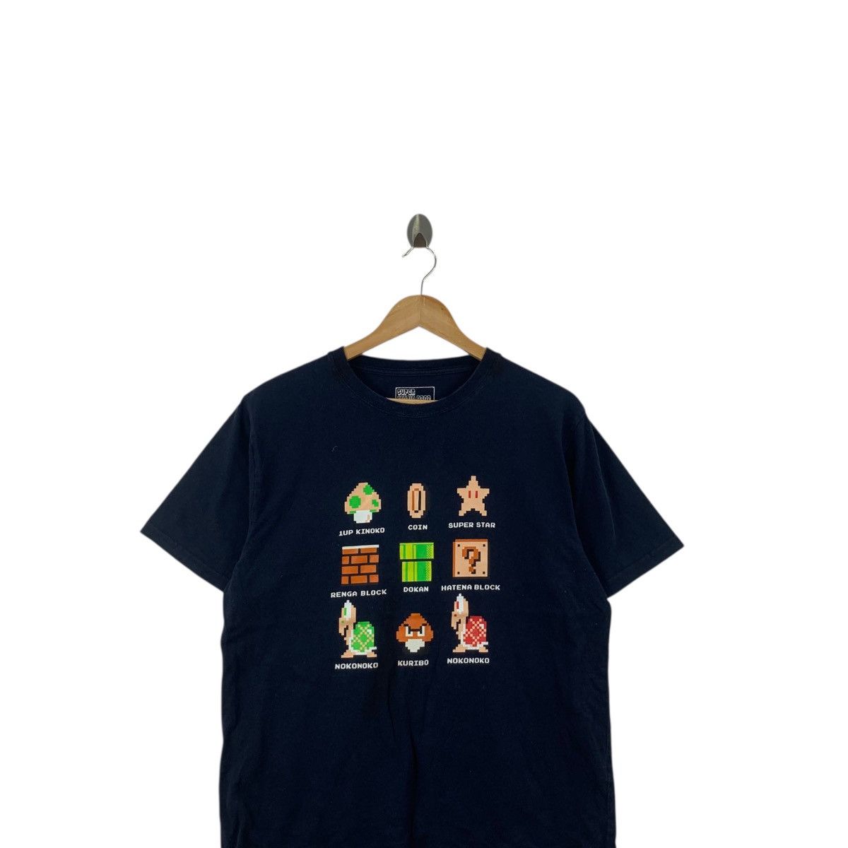 Vintage SUPER MARIO BROS Nintendo Video Game Switch Tee Shirt Top Size US L / EU 52-54 / 3 - 2 Thumbnail