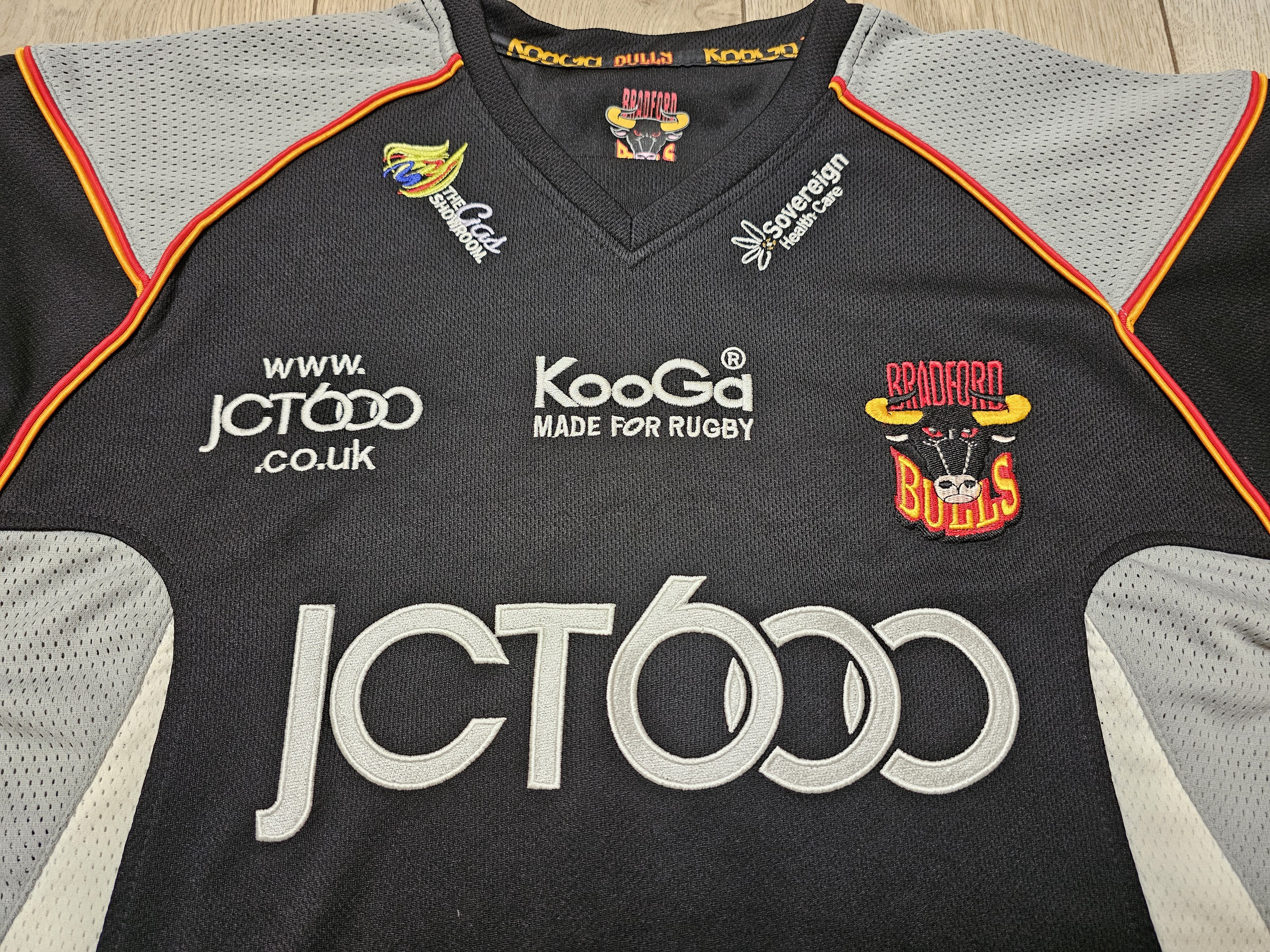 All Sport × Vintage BRADFORD BULLS RUGBY JERSEY ENGLAND RUGBY UNION JERSEY Size US M / EU 48-50 / 2 - 3 Thumbnail