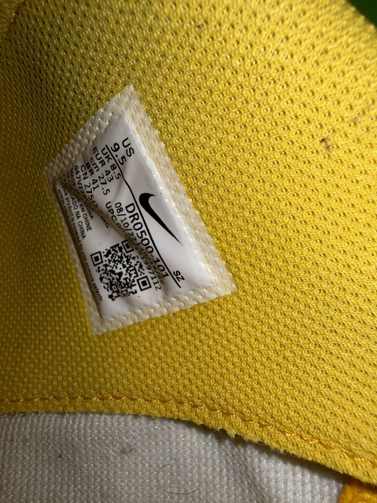 Off-White Off white forces yellow 9.5 Size US 9.5 / EU 42-43 - 6 Thumbnail