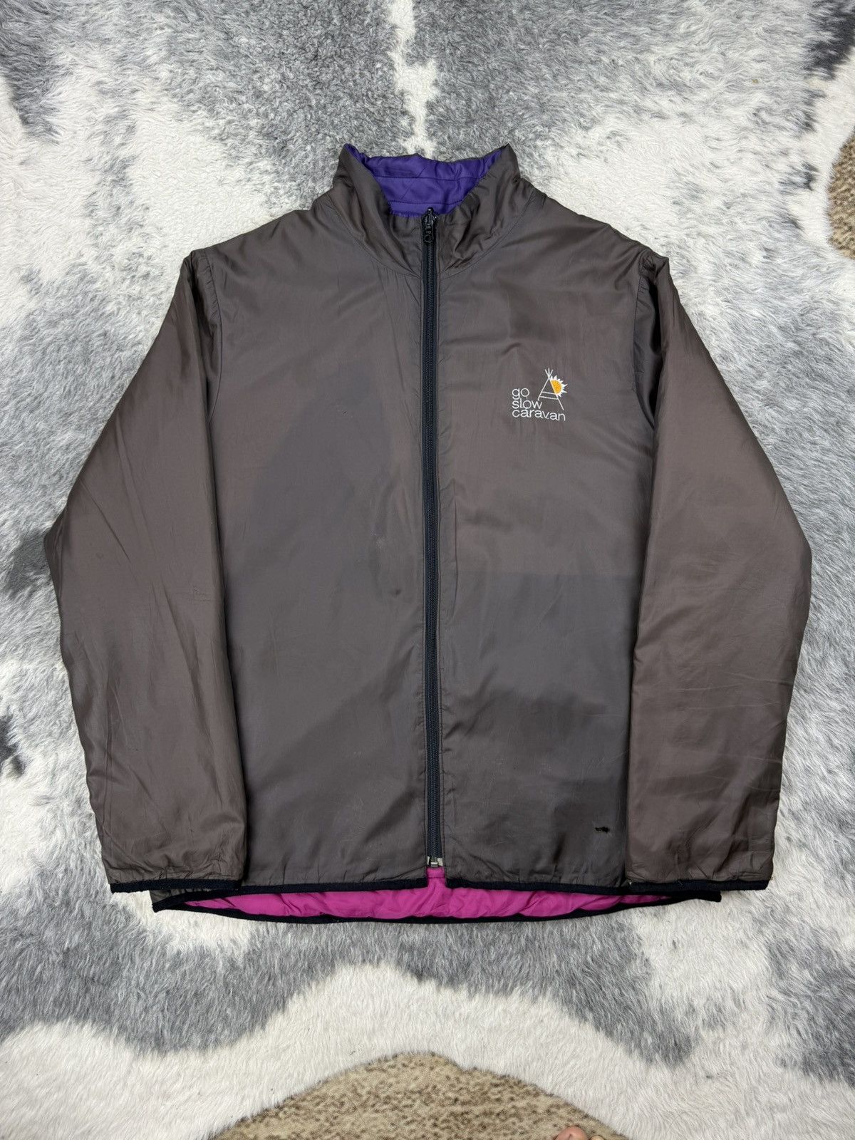 go slow caravan Go Slow Caravan Crazy Multicolor Reversible Jacket Size US L / EU 52-54 / 3 - 11 Thumbnail