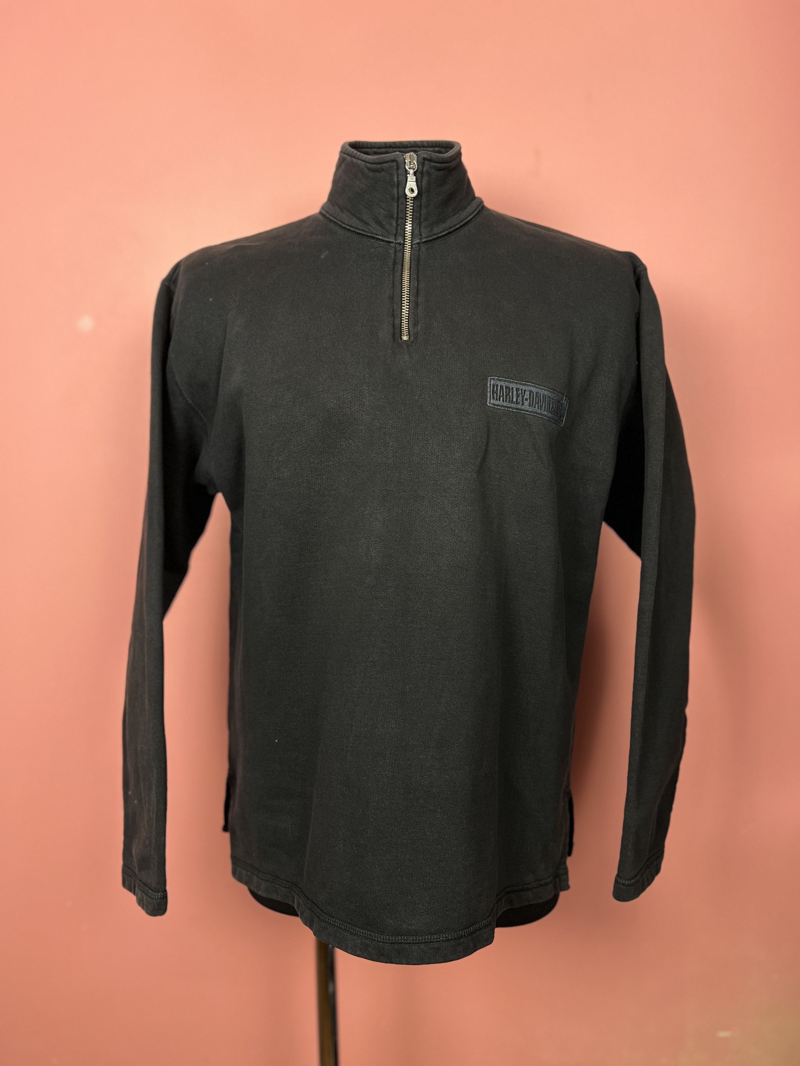Harley Davidson harley davidson sweashirt 1\3 zip vintage moto Size US L / EU 52-54 / 3 - 10 Thumbnail