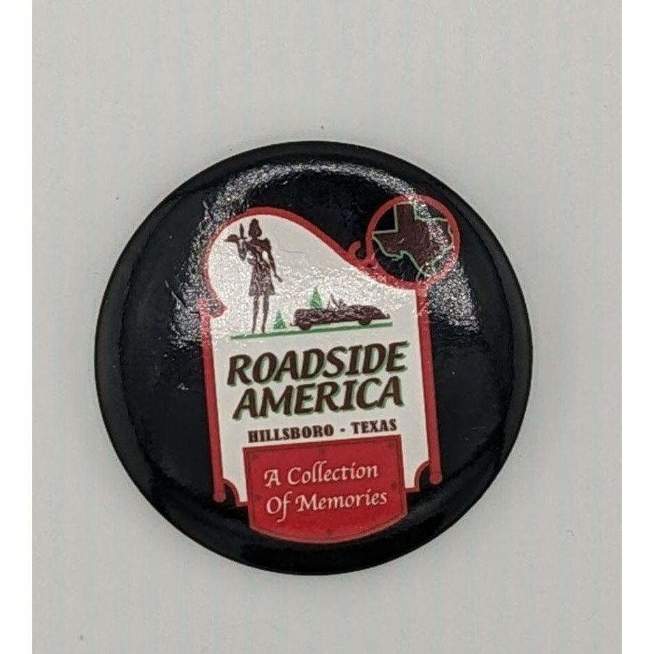 Other Roadside America Willsboro Texas Collectible Button/Badge Size ONE SIZE - 4 Thumbnail