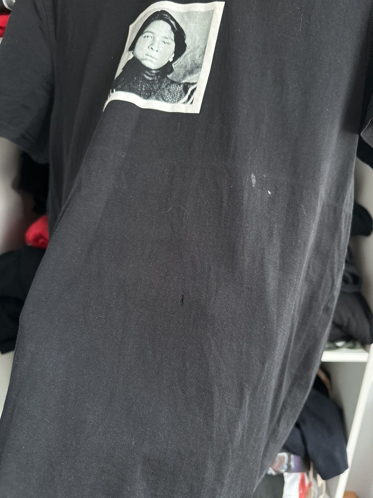 Givenchy 🔥GIVENCHY WOMAN PORTRAIT LOGO FACE T-SHIRT🔥 Size US S / EU 44-46 / 1 - 4 Thumbnail