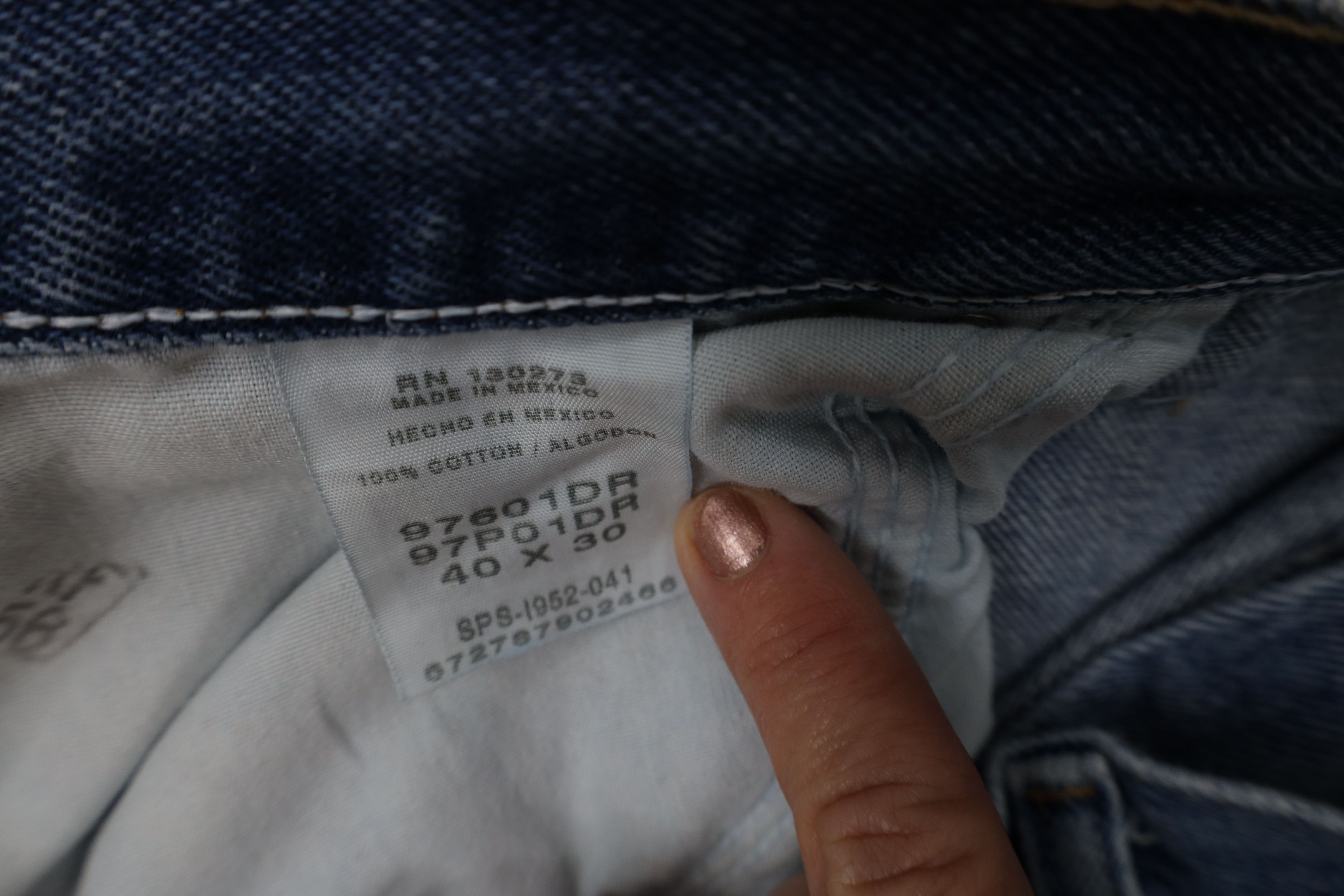 Wrangler Vintage Y2K Wrangler Wide Leg Denim Jeans Blue Cotton Size US 40 / EU 56 - 7 Thumbnail