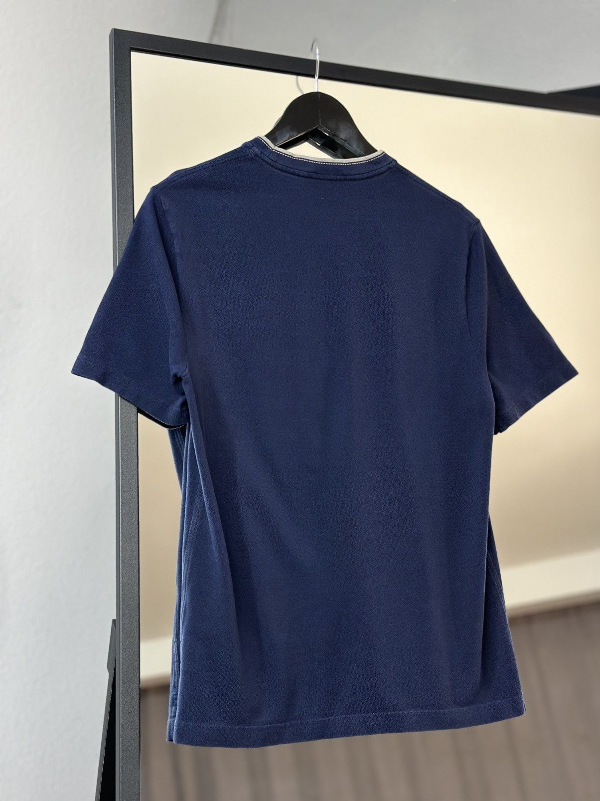 Hermes Hermes Paris Embroidered H Logo Cotton Pique Pocket Shirt Size US S / EU 44-46 / 1 - 11 Thumbnail