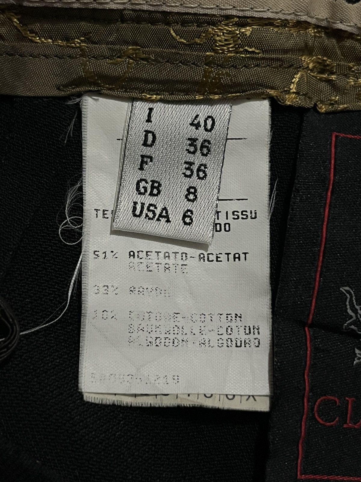 Jean Paul Gaultier Vintage Jean Paul Gaultier Classicque Black Pants Size 26" / US 2 / IT 38 - 12 Thumbnail
