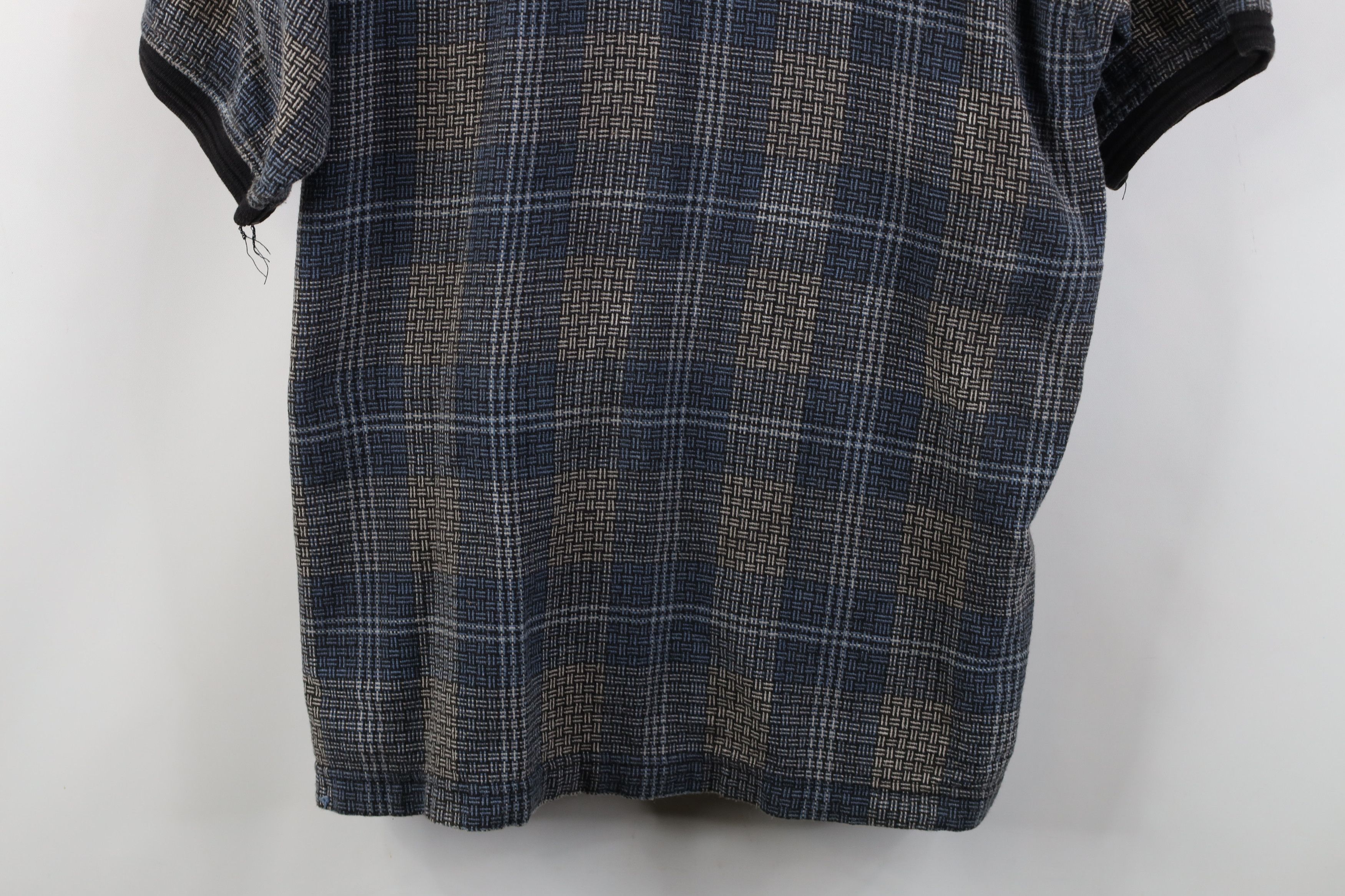 Vintage Vintage 90s Streetwear Cotton Knit Short Sleeve Golf Polo Size US XL / EU 56 / 4 - 3 Thumbnail
