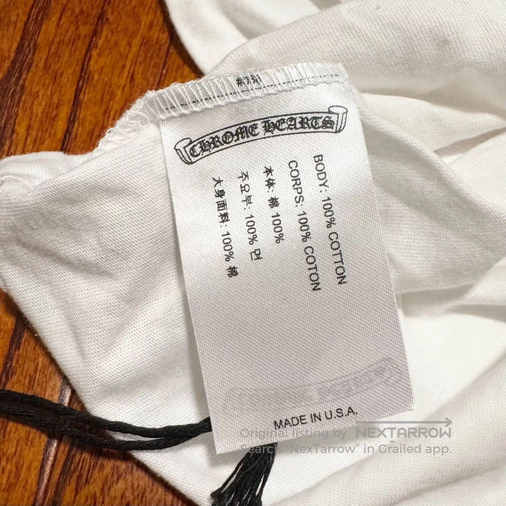 Chrome Hearts chrome hearts white beijing limited edition t. Size US M / EU 48-50 / 2 - 5 Thumbnail