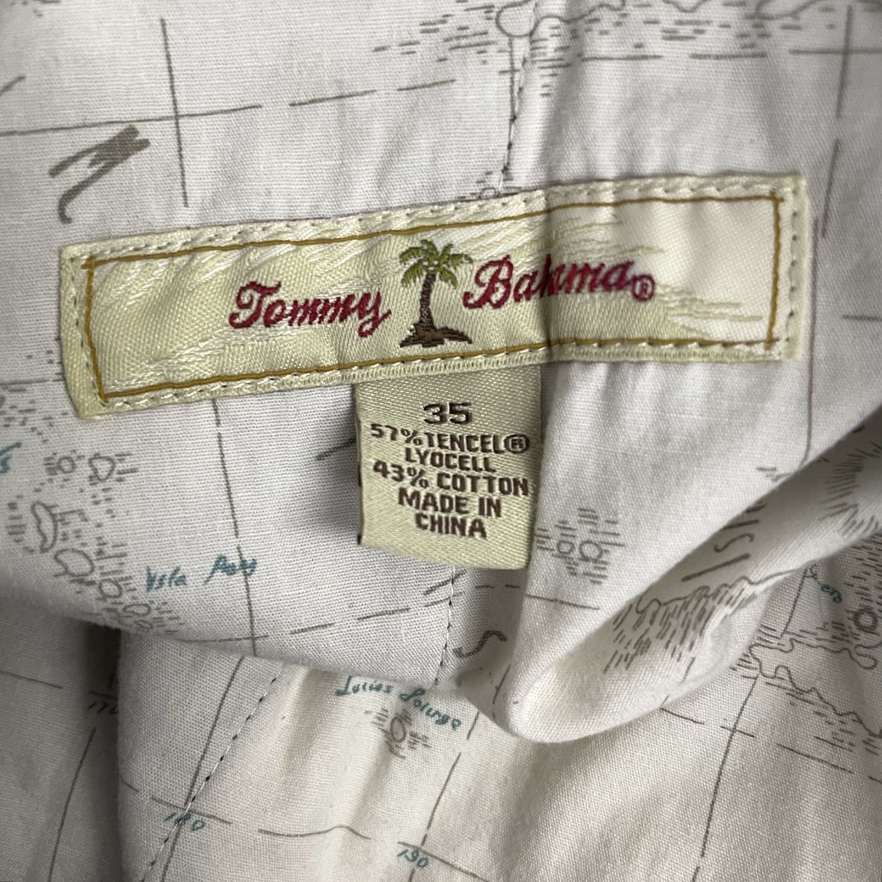 Tommy Bahama Tommy Bahama Shorts Mens Size 35 Black Cotton Blend Casual Size US 35 - 4 Thumbnail