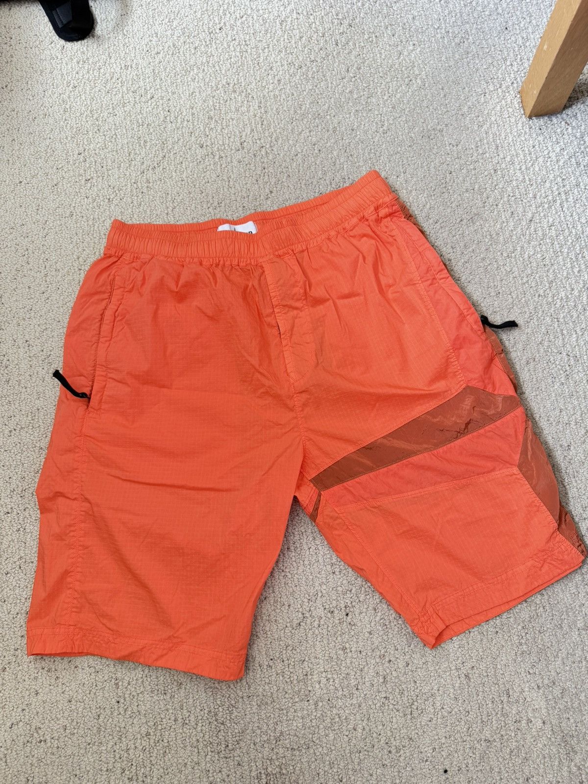 Stone Island New w/Tags Stone Island Medium Orange Shorts Size US 32 / EU 48 - 1 Thumbnail