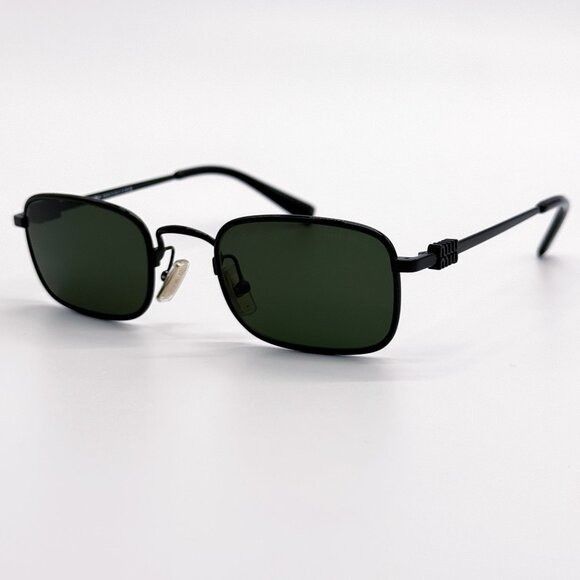 Miu Miu NEW MIU MIU SUNGLASSES MUA53S 1AB1I0 BLACK WOMEN MU A53S SMU Size ONE SIZE - 3 Thumbnail