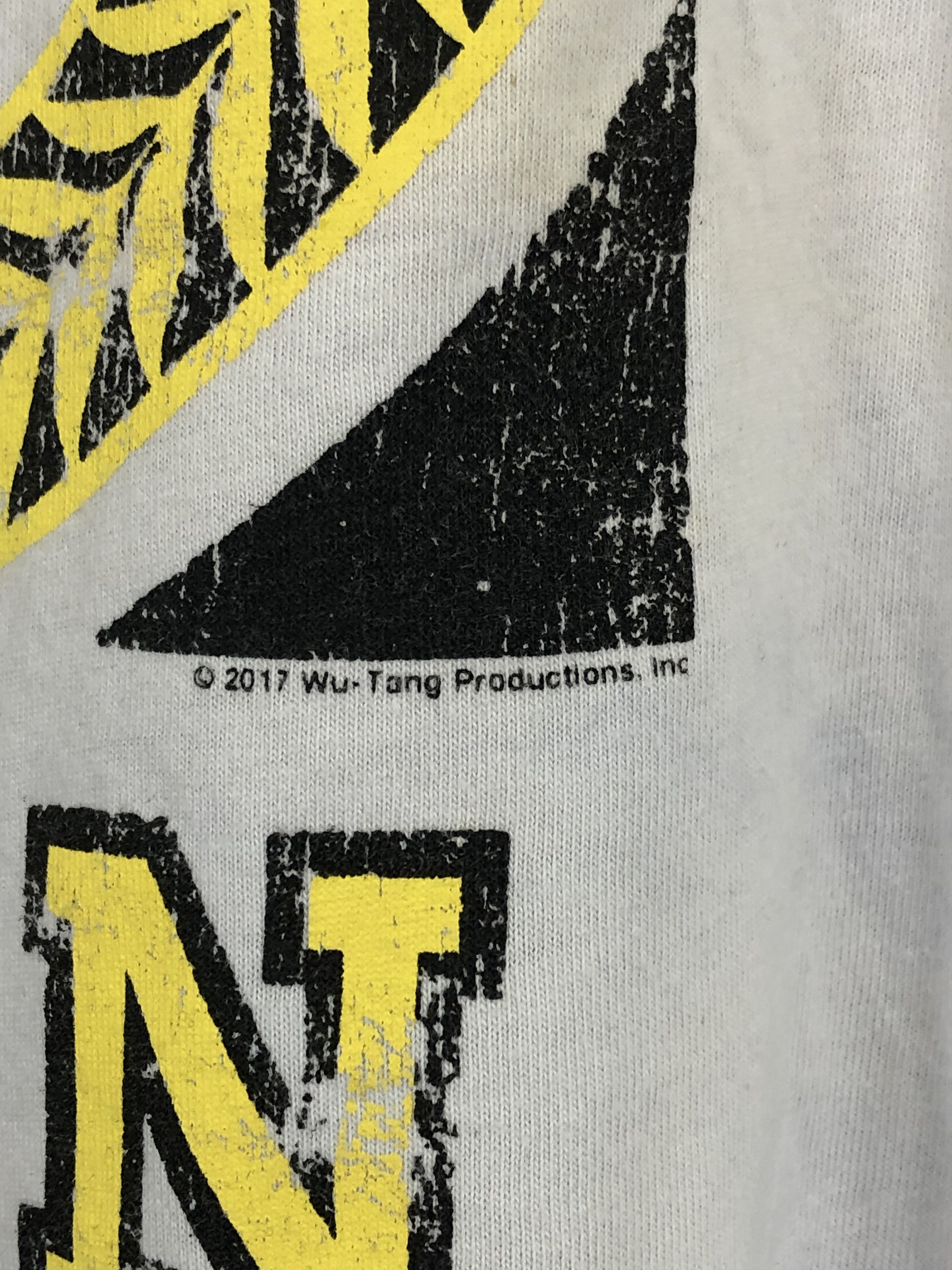 Band Tees × Vintage × Wu-Tang Clan Vintage Wu-Tang Distressed Band Tee TA0375 Size US L / EU 52-54 / 3 - 10 Thumbnail