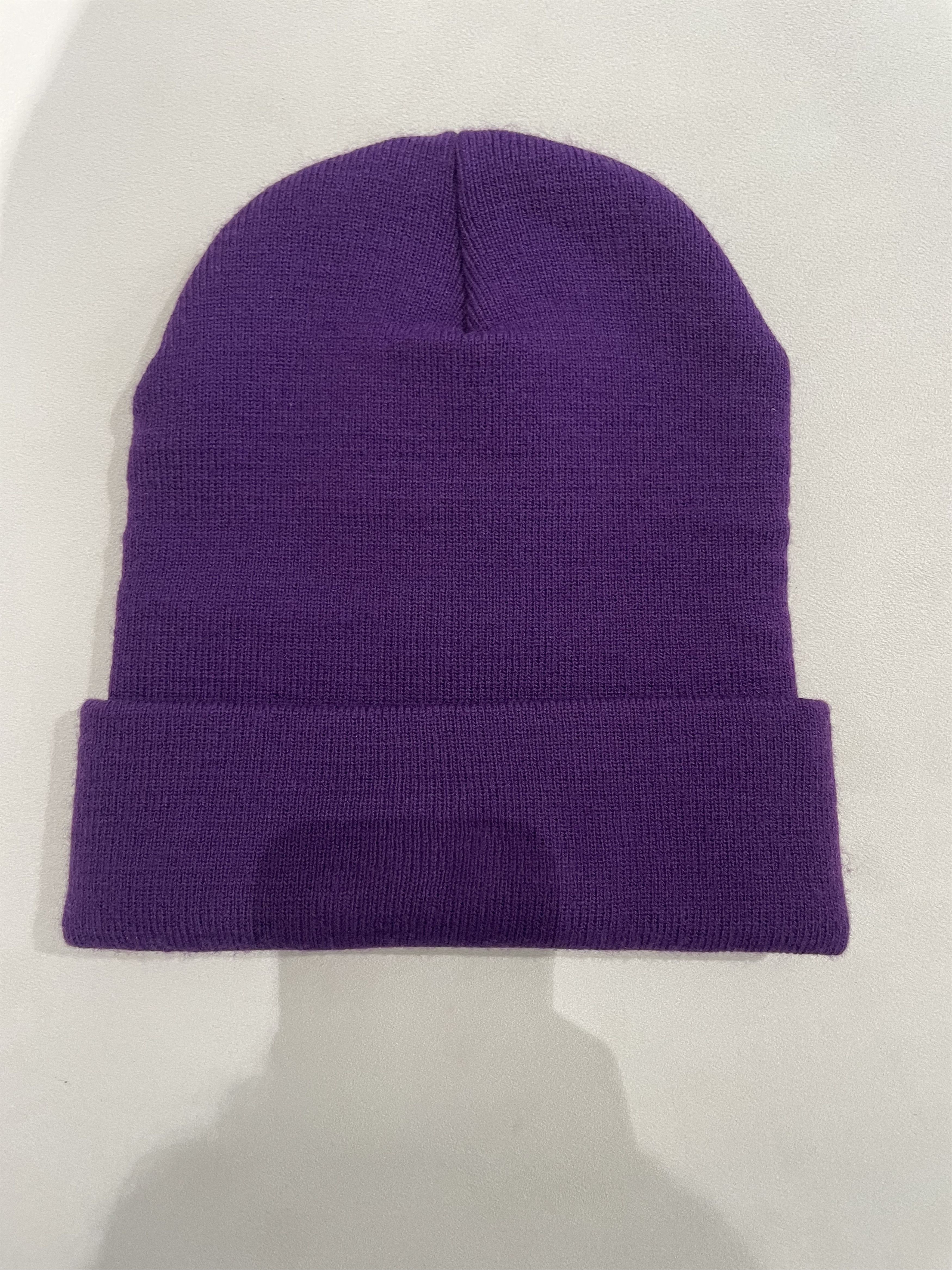 Chrome Hearts Chrome Hearts Embroidered Purple Beanie Size ONE SIZE - 4 Thumbnail