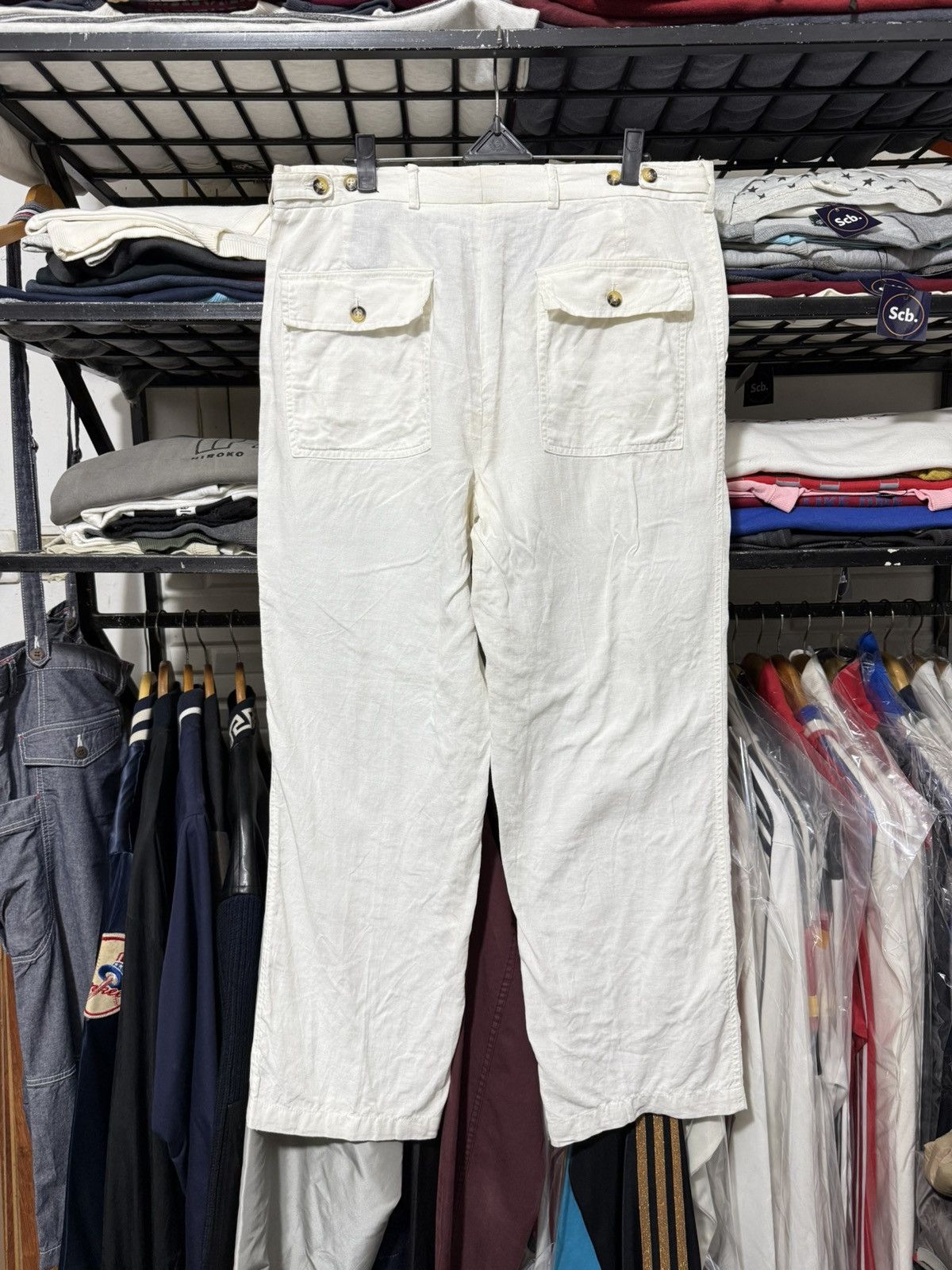 Burberry Burberry fatigue white longpants Size US 30 / EU 46 - 16 Thumbnail