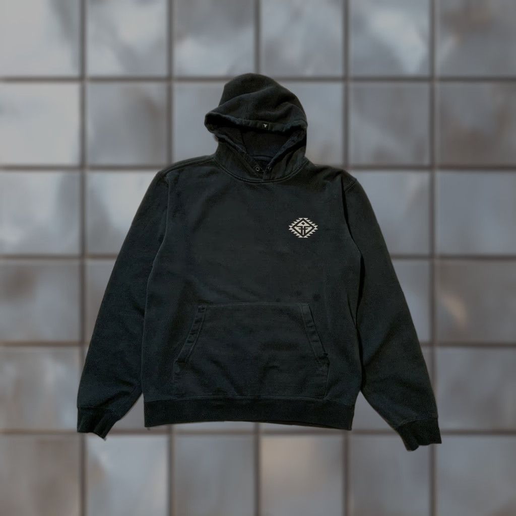 Vintage Y2K Fallen Skateboards Thunderbird Black Fleece Graphic Pullover Hoodie M Men Hoodie Pullover Black Skateboarding Distressed Size US M / EU 48-50 / 2 - 1 Thumbnail