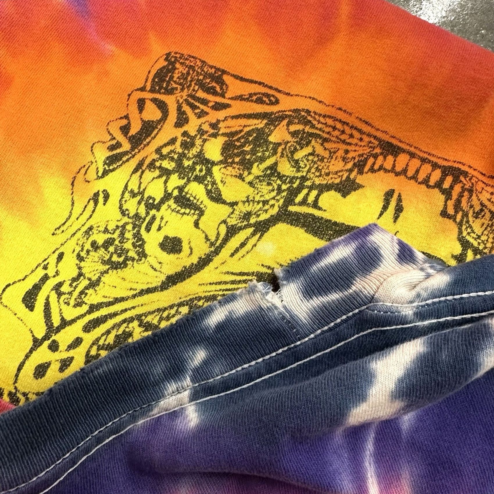 Vintage VINTAGE Grateful Dead Long Sleeve Tye Dye T Shirt Adult XL Art Graphic AOP Shirt Mens Size US XL / EU 56 / 4 - 6 Thumbnail