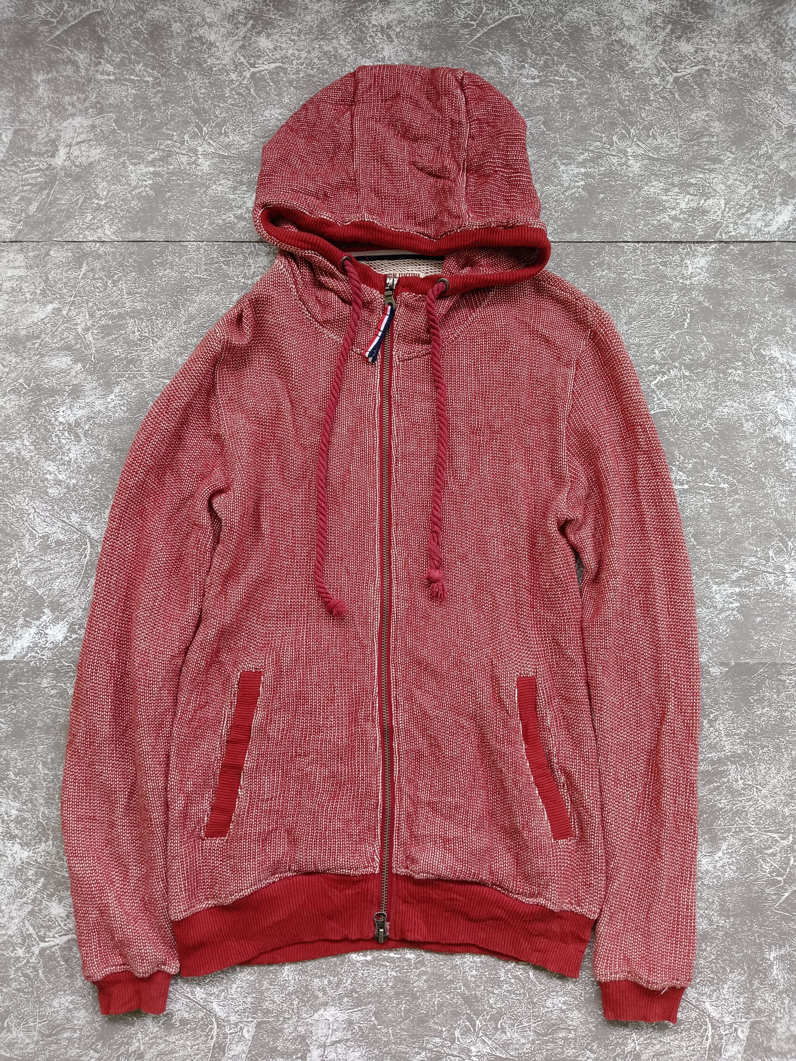 Japanese Brand × Vintage Tenjikuya Waffle Hoodie Double Zip Size US S / EU 44-46 / 1 - 2 Thumbnail