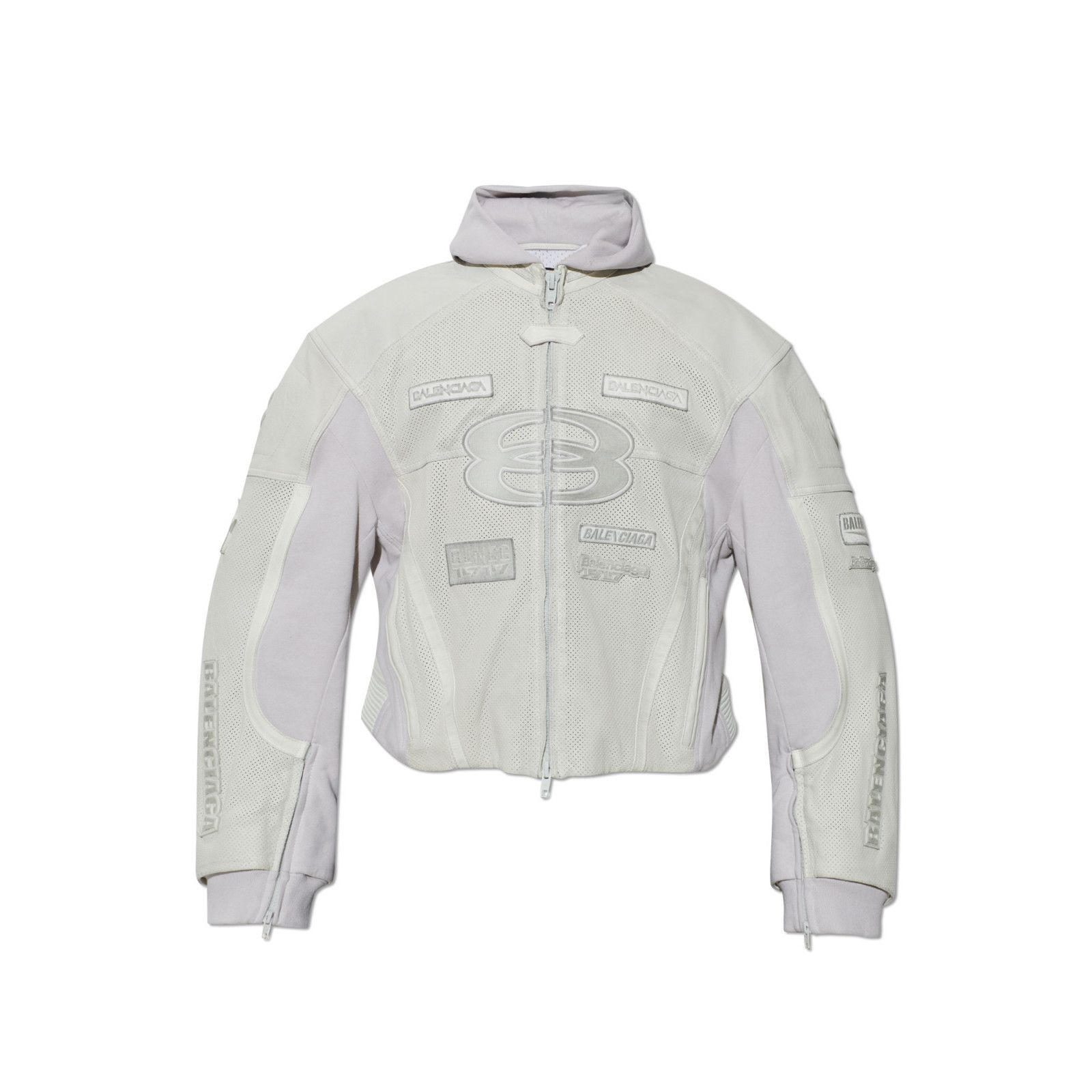 Balenciaga BALENCIAGA White Polyester Jacket New & Authentic (Men's siz Size US M / EU 48-50 / 2 - 1 Preview