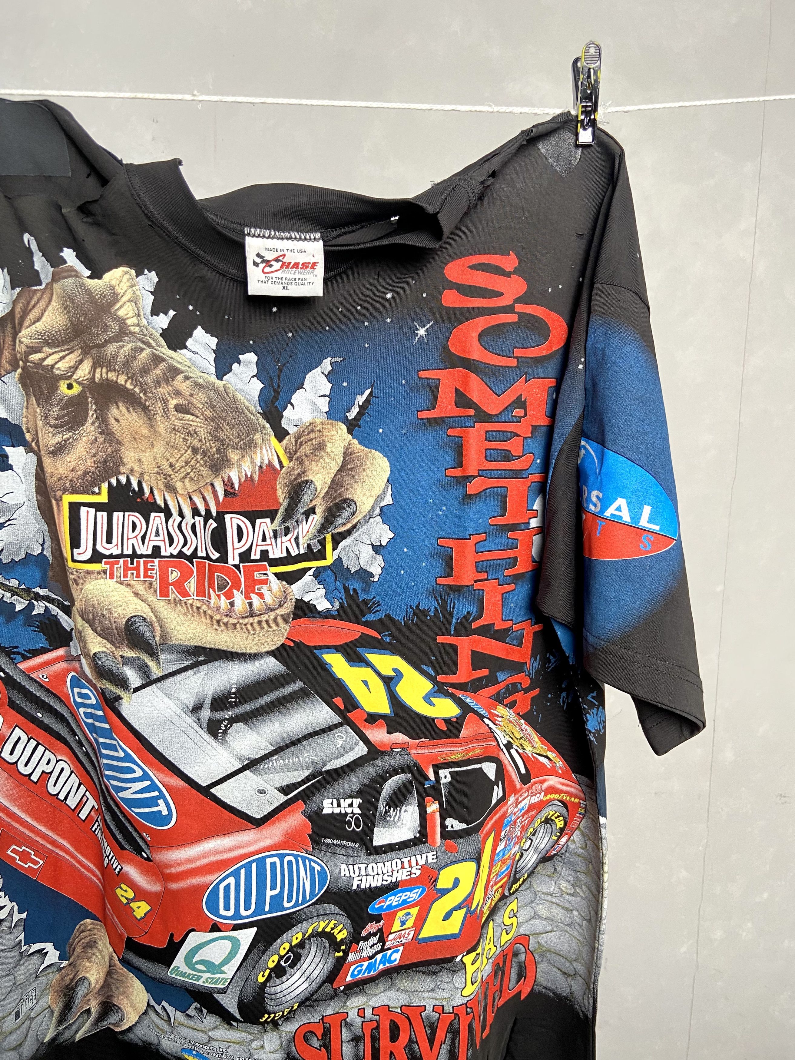 Cartoon Network × NASCAR NASCAR JURASSIC PARK 1997 Size US XL / EU 56 / 4 - 3 Thumbnail