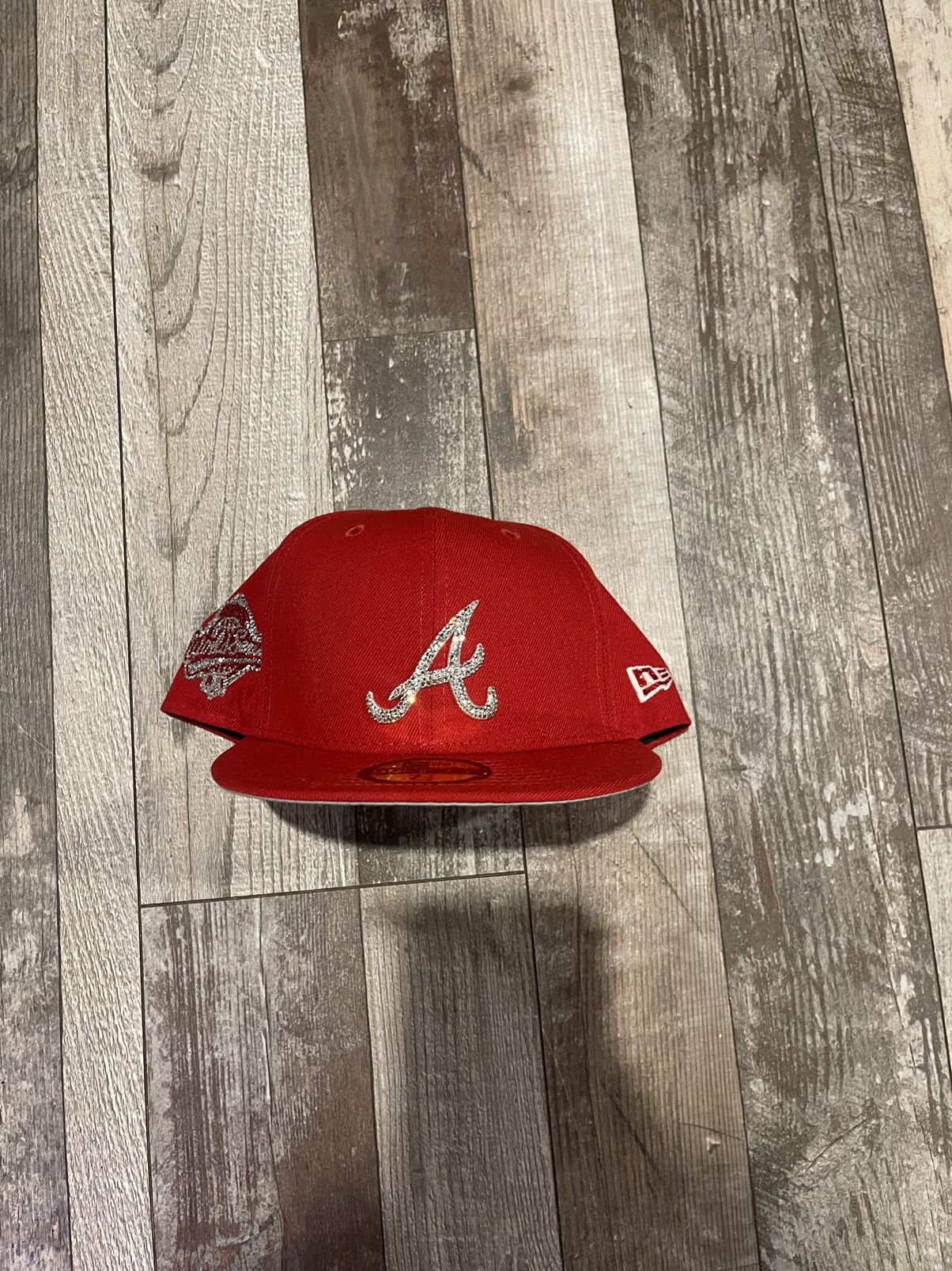 image of New Era x Ryder Studios Atlanta Braves in Red, Men's
