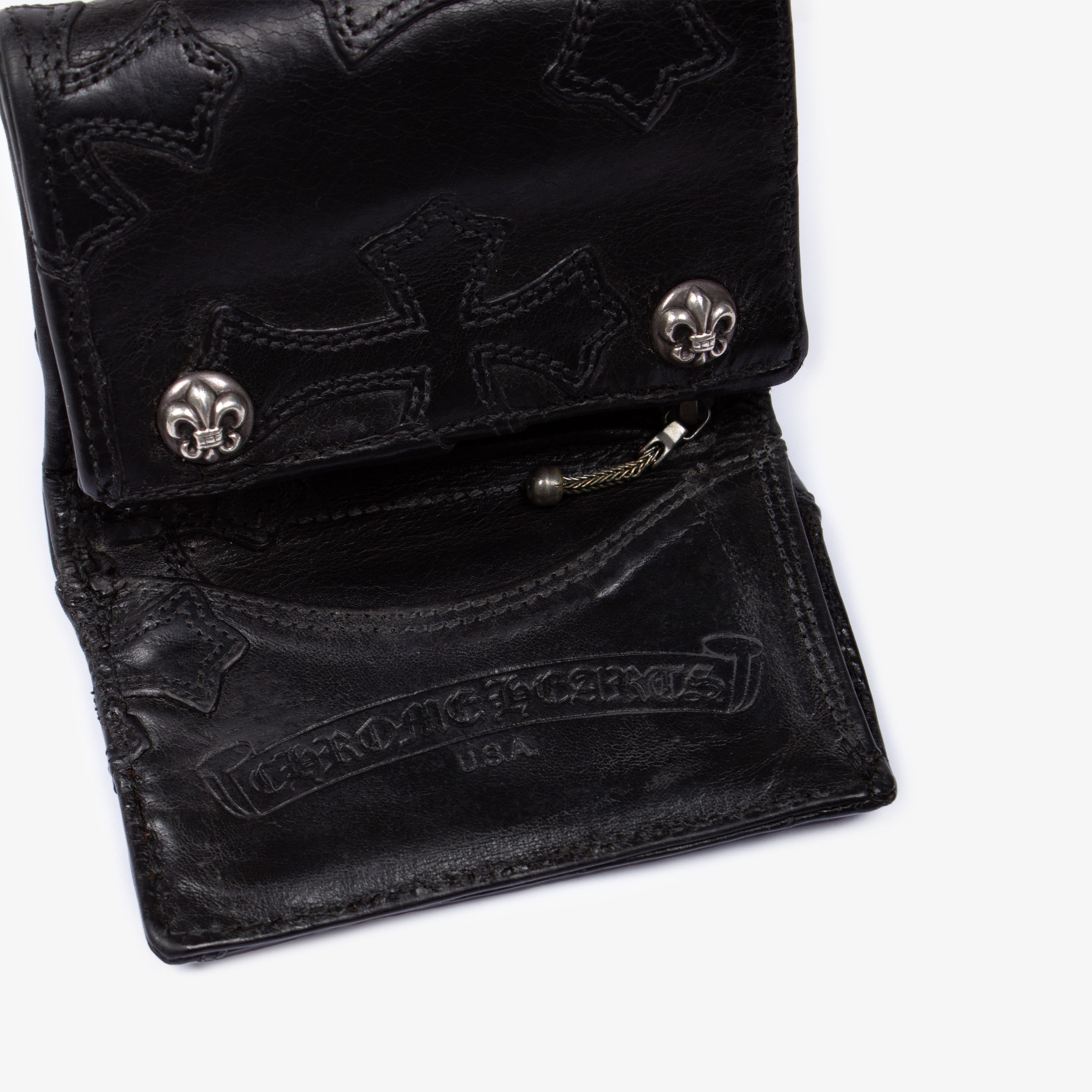 Chrome Hearts CHROME HEARTS CROSS PATCH WALLET Size ONE SIZE - 6 Thumbnail