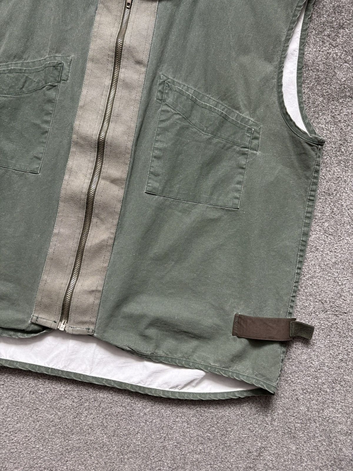 Stone Island Stone Island 1992 Tela Stella Marina Flight Vest Jacket Size US XL / EU 56 / 4 - 6 Thumbnail