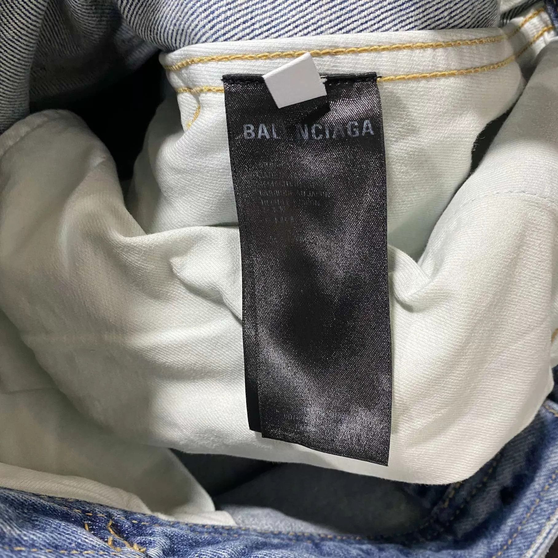 Balenciaga Balenciaga Utility Denim Midi Skirt Women's 34 Size 24" / US 00 / IT 34 - 4 Thumbnail