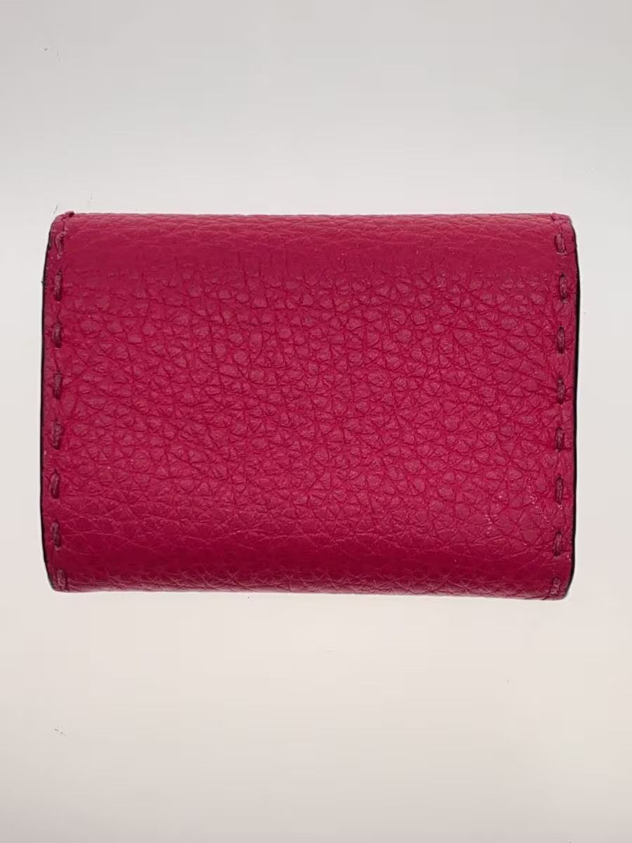 Fendi Fendi Leather Card Case Pink Size ONE SIZE - 2 Thumbnail