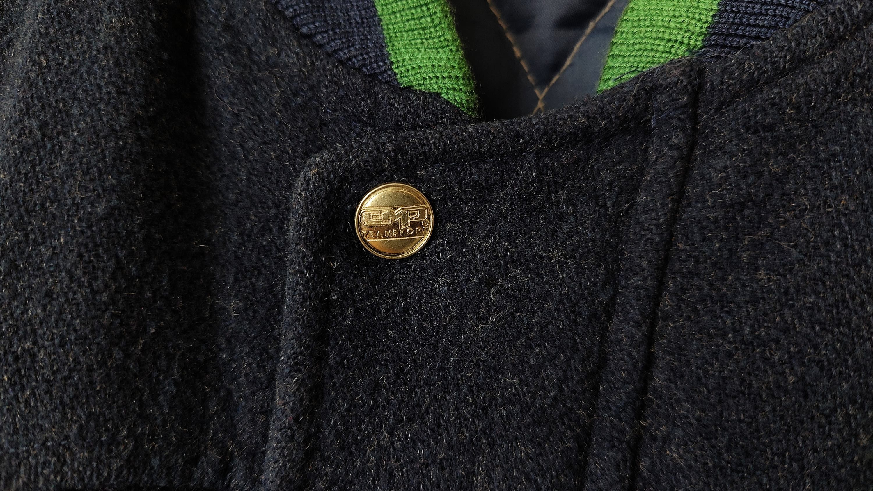 NCAA × Vintage Notre Dame Fighting Irish CMP Vintage 90s Varsity Jacket Size US L / EU 52-54 / 3 - 7 Thumbnail