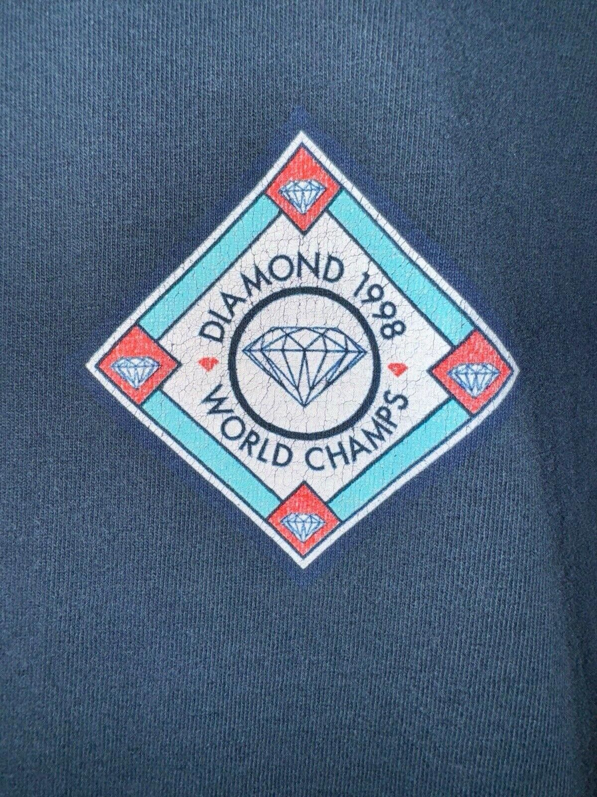 Diamond Supply Co. Vintage Diamond Supply Co 1998 World Champs Shirt Sz L RARE Size US L / EU 52-54 / 3 - 4 Thumbnail