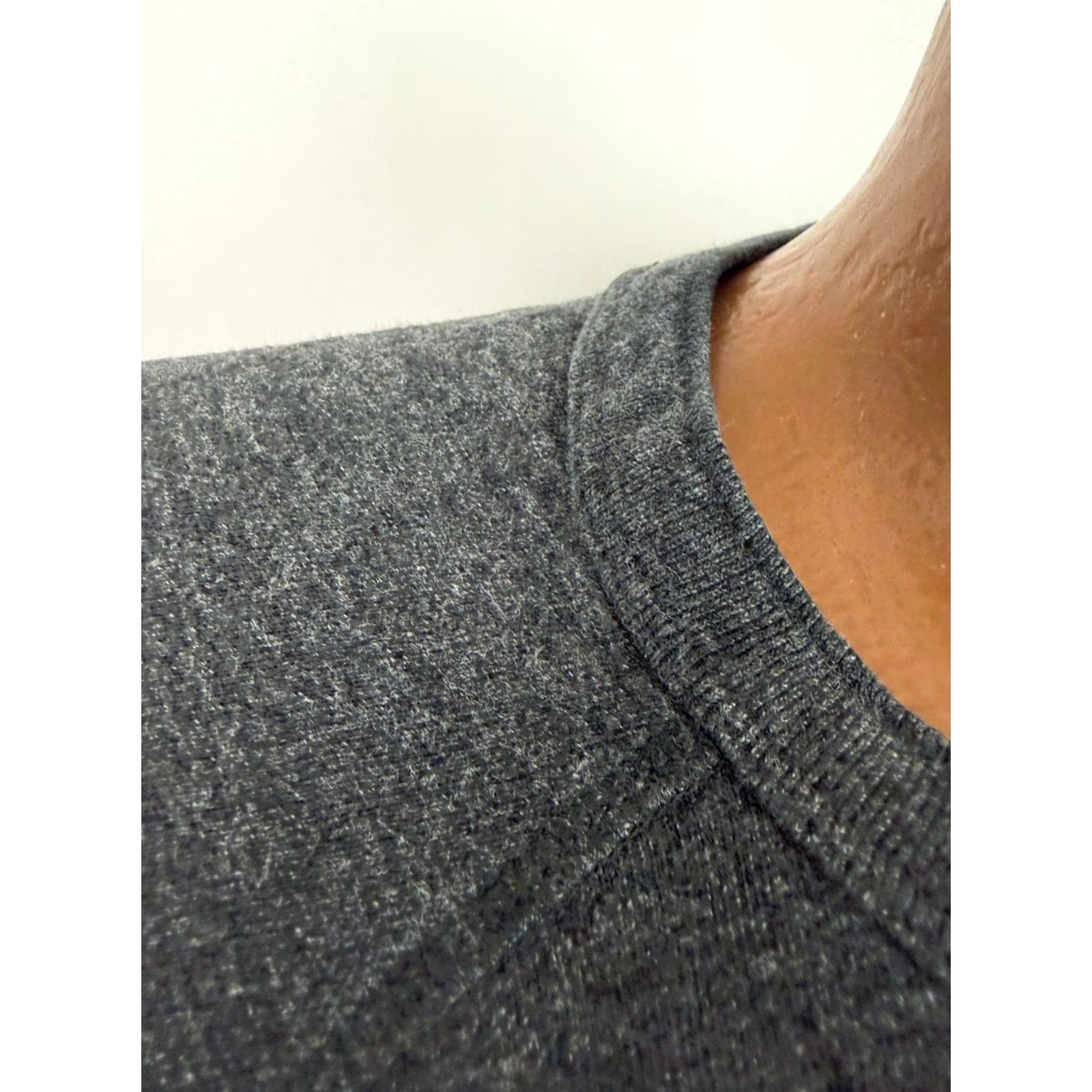 Gap Gap Henley Shirt Men Medium Minimal Heather Charcoal Cotton Outdoors Long Sleeve Size US M / EU 48-50 / 2 - 3 Thumbnail