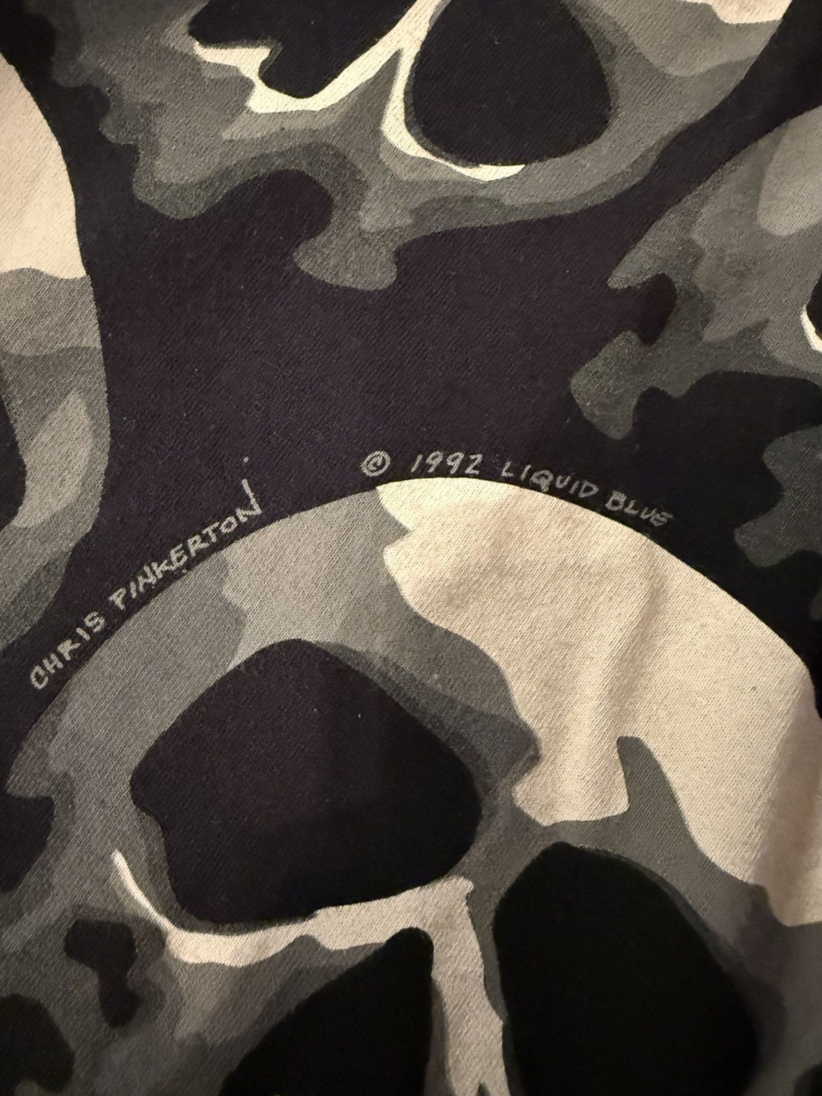 Liquid Blue × Vintage Vintage liquid blue skull aop t shirt Size US XL / EU 56 / 4 - 7 Thumbnail