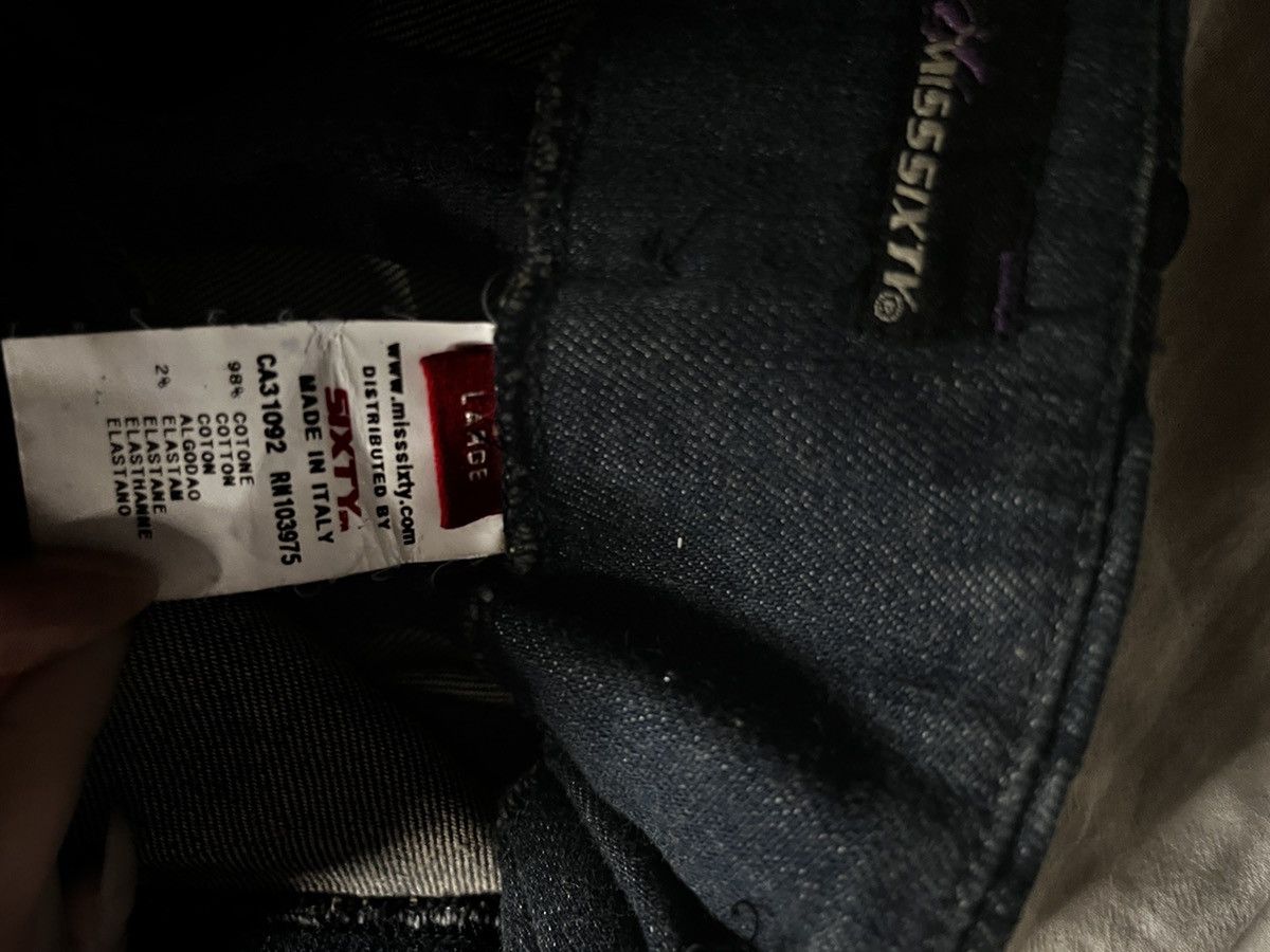 Miss Sixty Miss Sixty Archive Denim Corset / Early 2000s Size M / US 6-8 / IT 42-44 - 6 Thumbnail