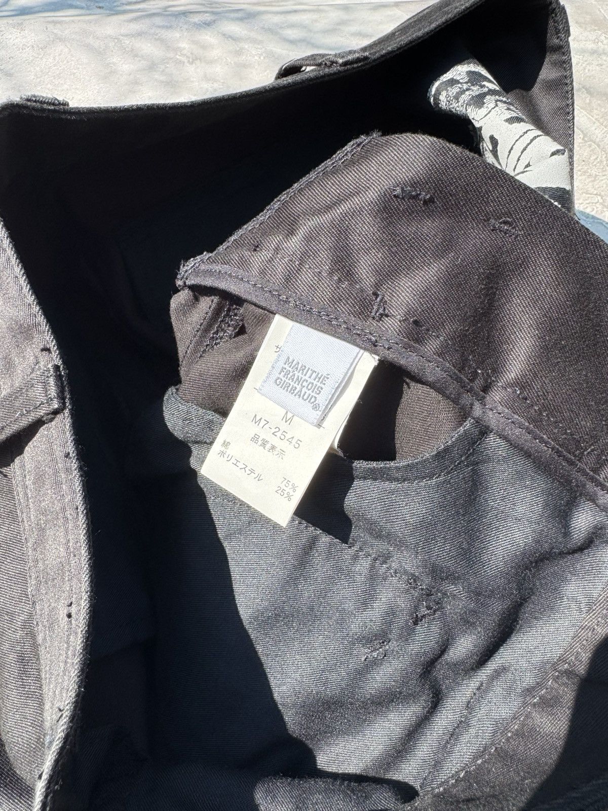 Marithe + Francois Girbaud Vintage Le Casual Marithe Francois Girbaud Man's Black pants Size US 32 / EU 48 - 9 Thumbnail