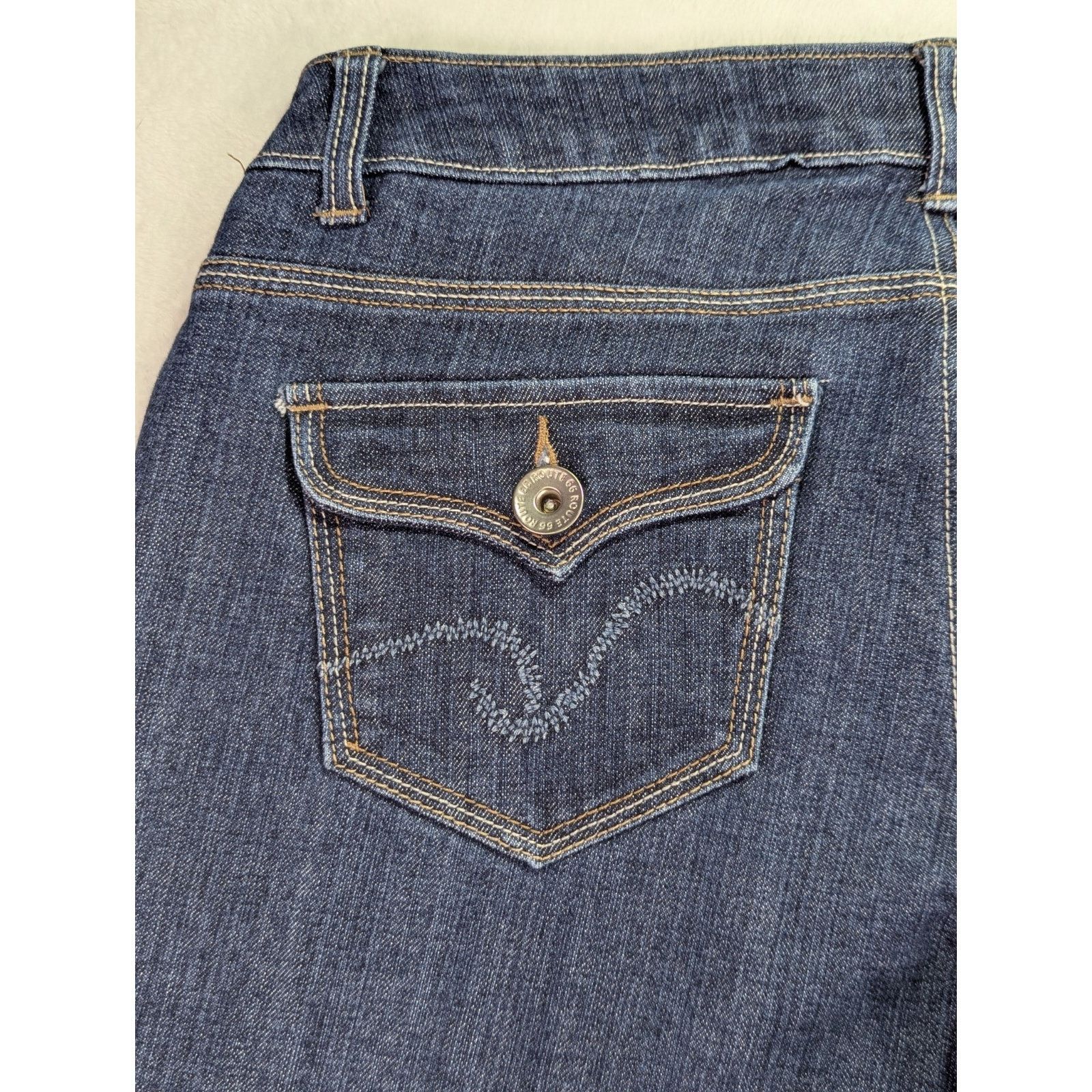 Route 66 Vintage Route 66 Y2K Flared Leg Jeans Size 5/6 Mid-Rise Size 32" / US 10 / IT 46 - 9 Thumbnail