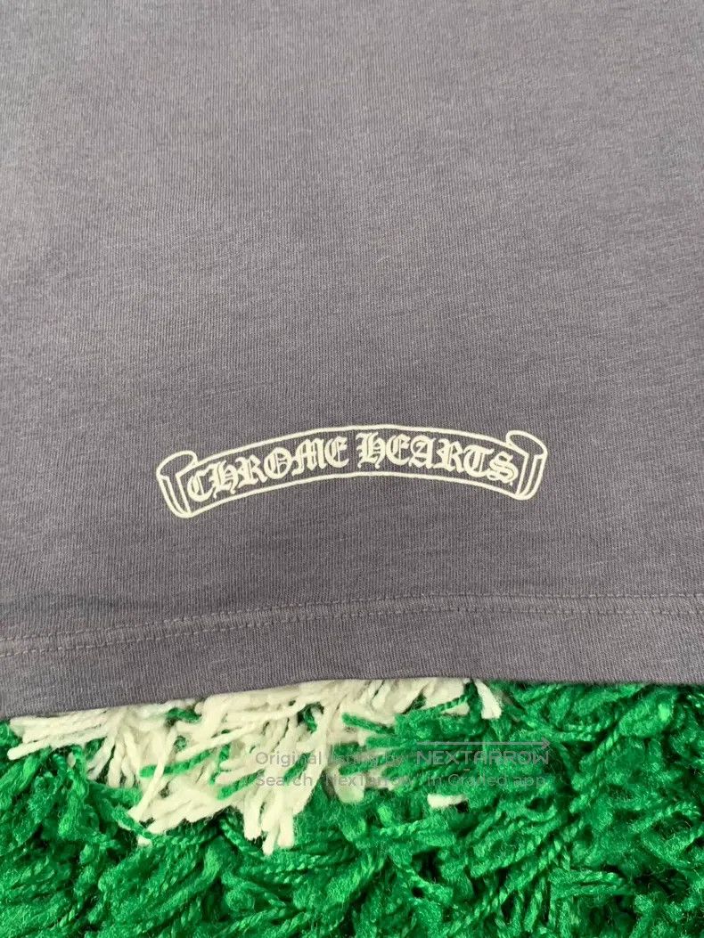 Chrome Hearts CHROME HEARTS Size L Grey horseshoe T-bar short-sleeved shi Size US L / EU 52-54 / 3 - 6 Thumbnail