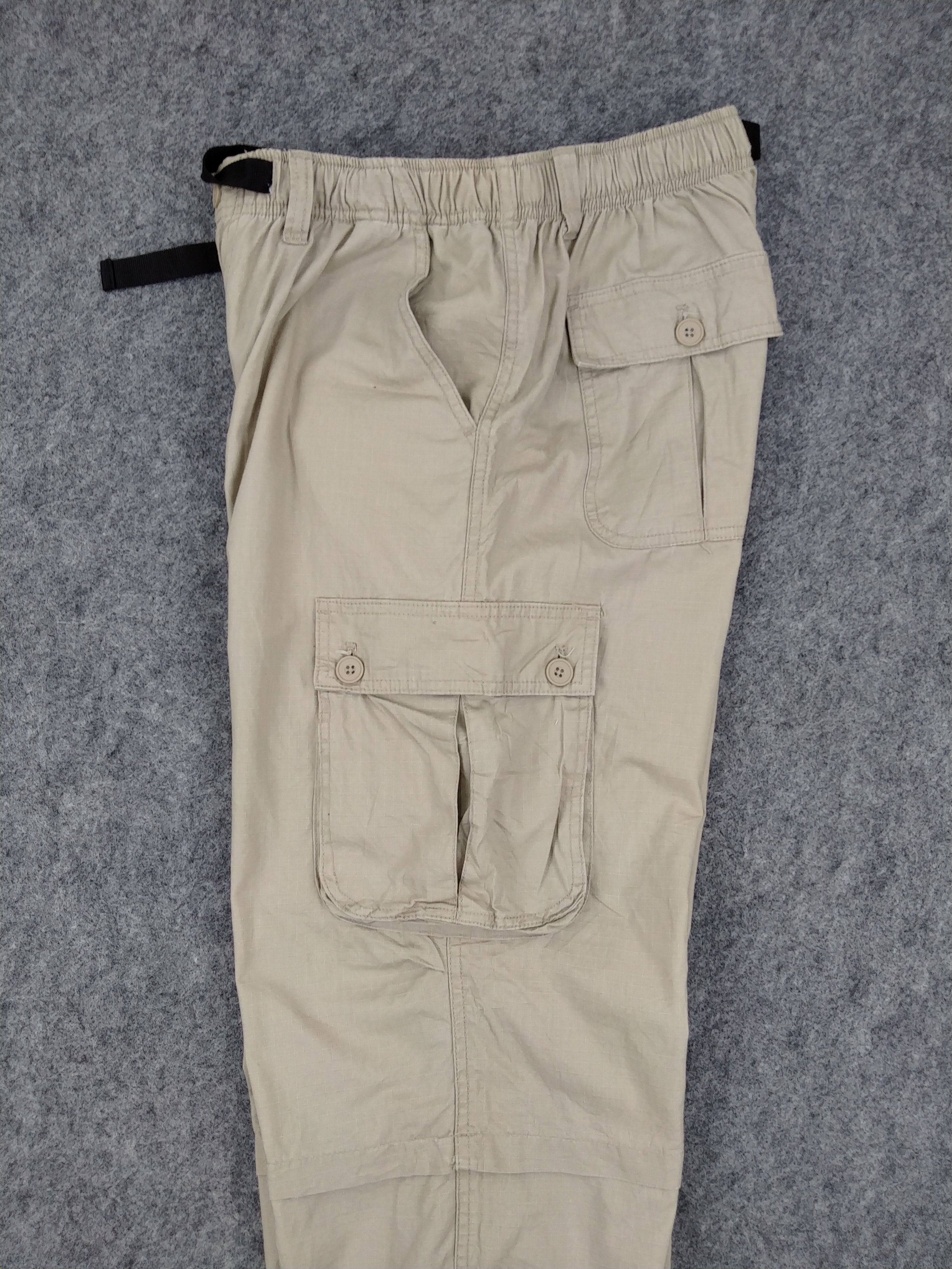 Japanese Brand Elastic/Drawstring Waist Japanese Brand Cargo 28x27.5 CP073 Size US 28 / EU 44 - 4 Thumbnail