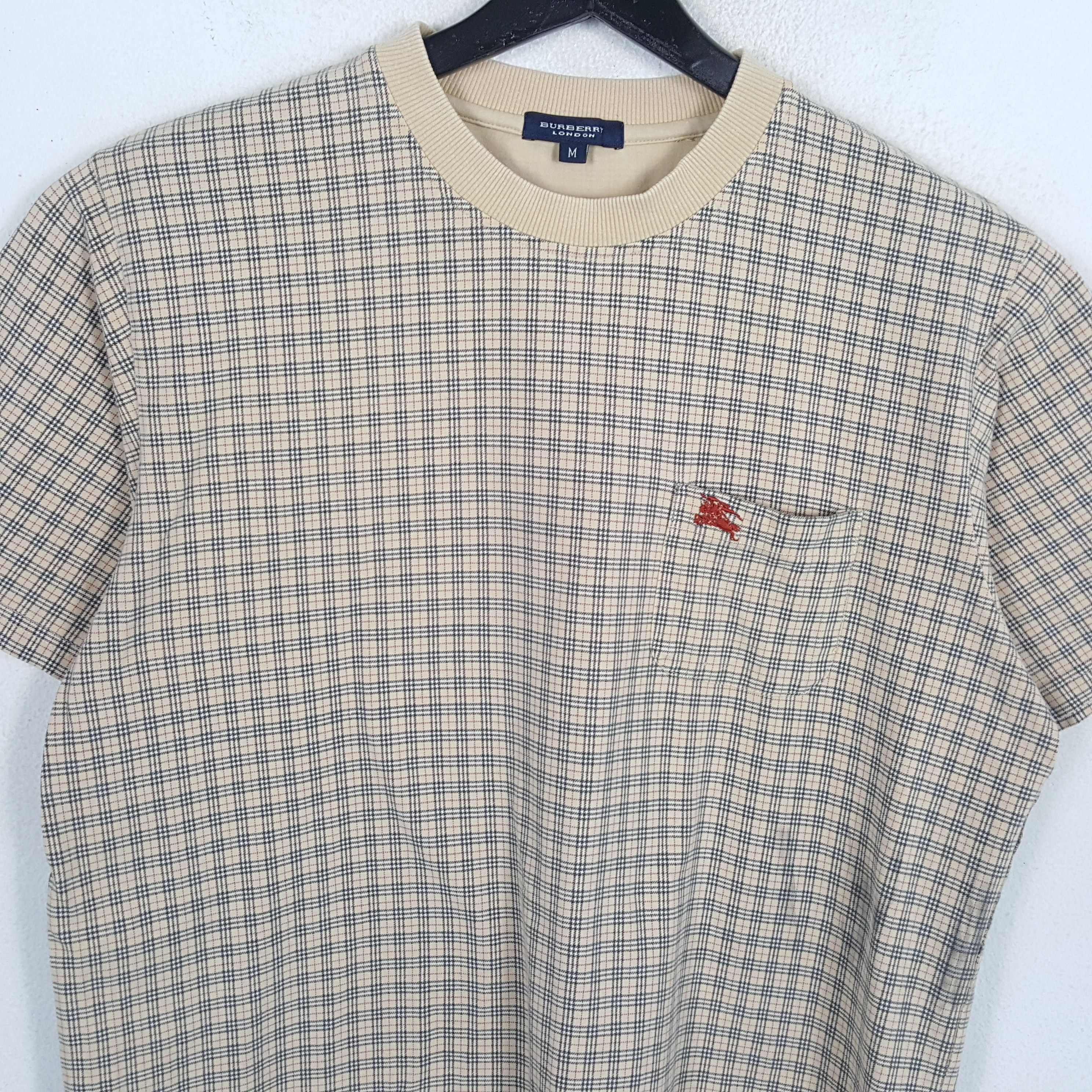 Burberry BURBERRY LONDON Small Logo Pocket Design Tshirt Size US L / EU 52-54 / 3 - 2 Thumbnail