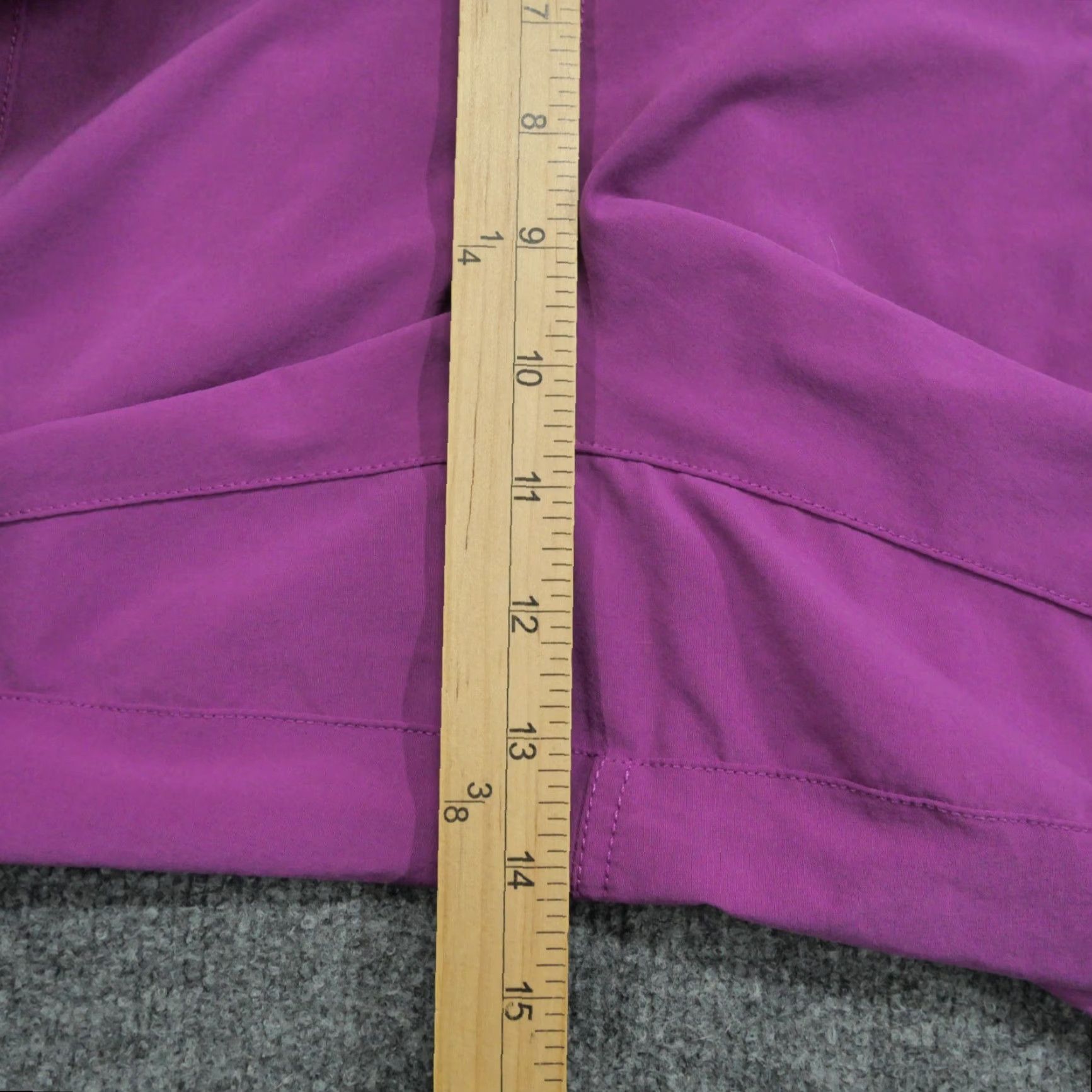 CO Duluth Pants Womens XL Purple Jogger Straight Stretch Lightweight Casual Canvas Size 25" / US 0 / IT 36 - 7 Thumbnail