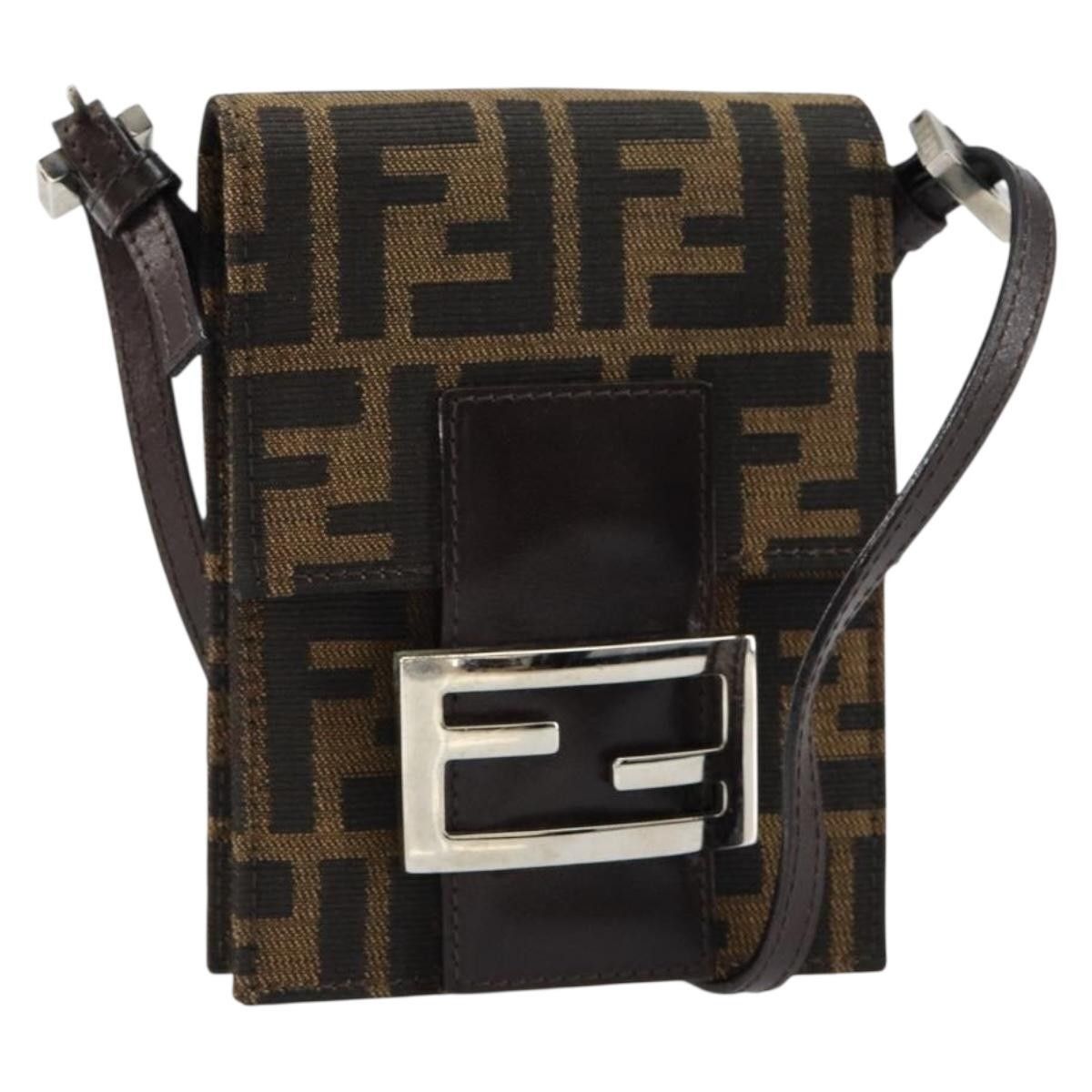 Fendi Fendi Vintage Flap Clutch Zucca canvas Size ONE SIZE - 1 Thumbnail
