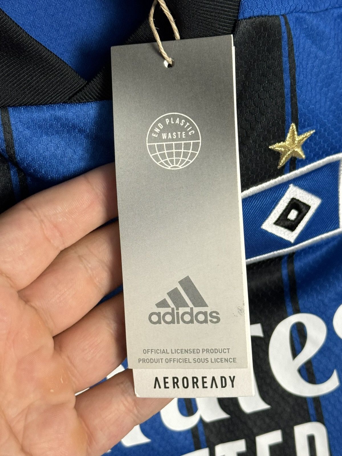 Adidas KIDS New Hamburg 21/22 Away Football Jersey T-Shirt Size US XS / EU 42 / 0 - 9 Thumbnail