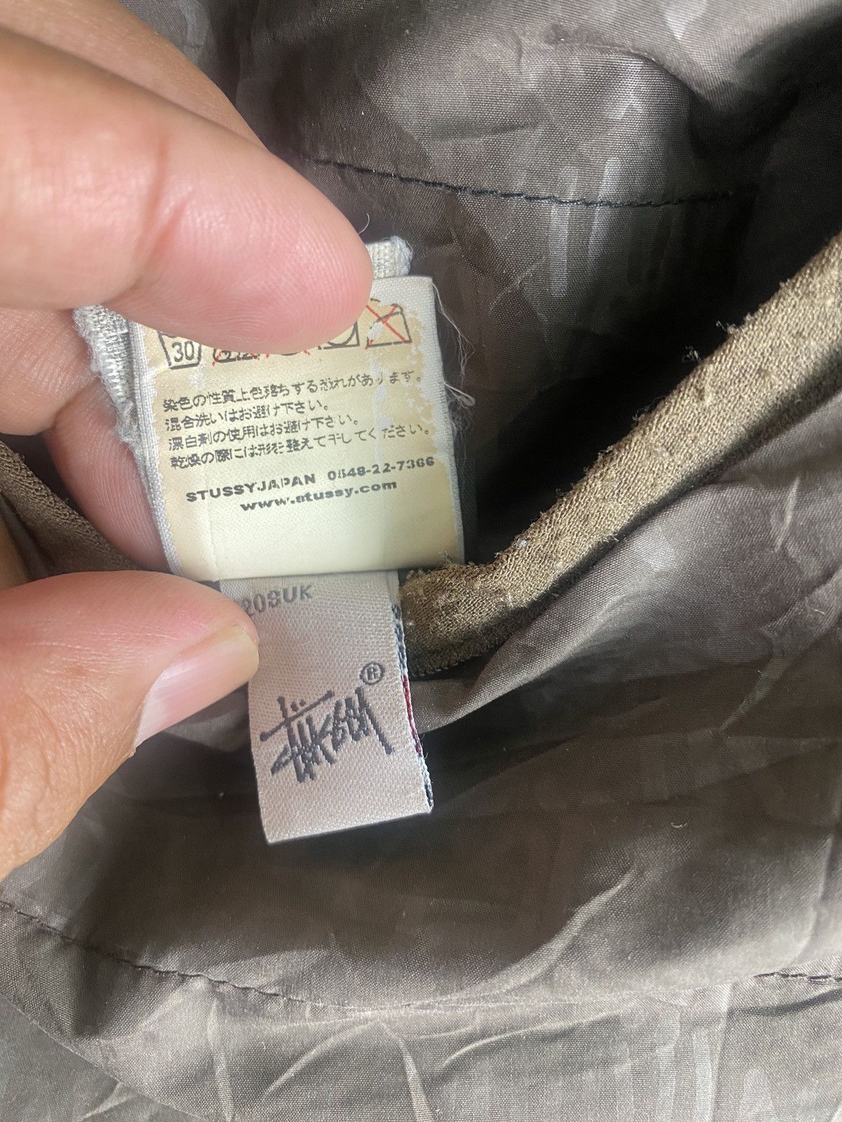 Japanese Brand × Stussy Stussy Japan Reversible Hooded Jacket Size US M / EU 48-50 / 2 - 12 Thumbnail