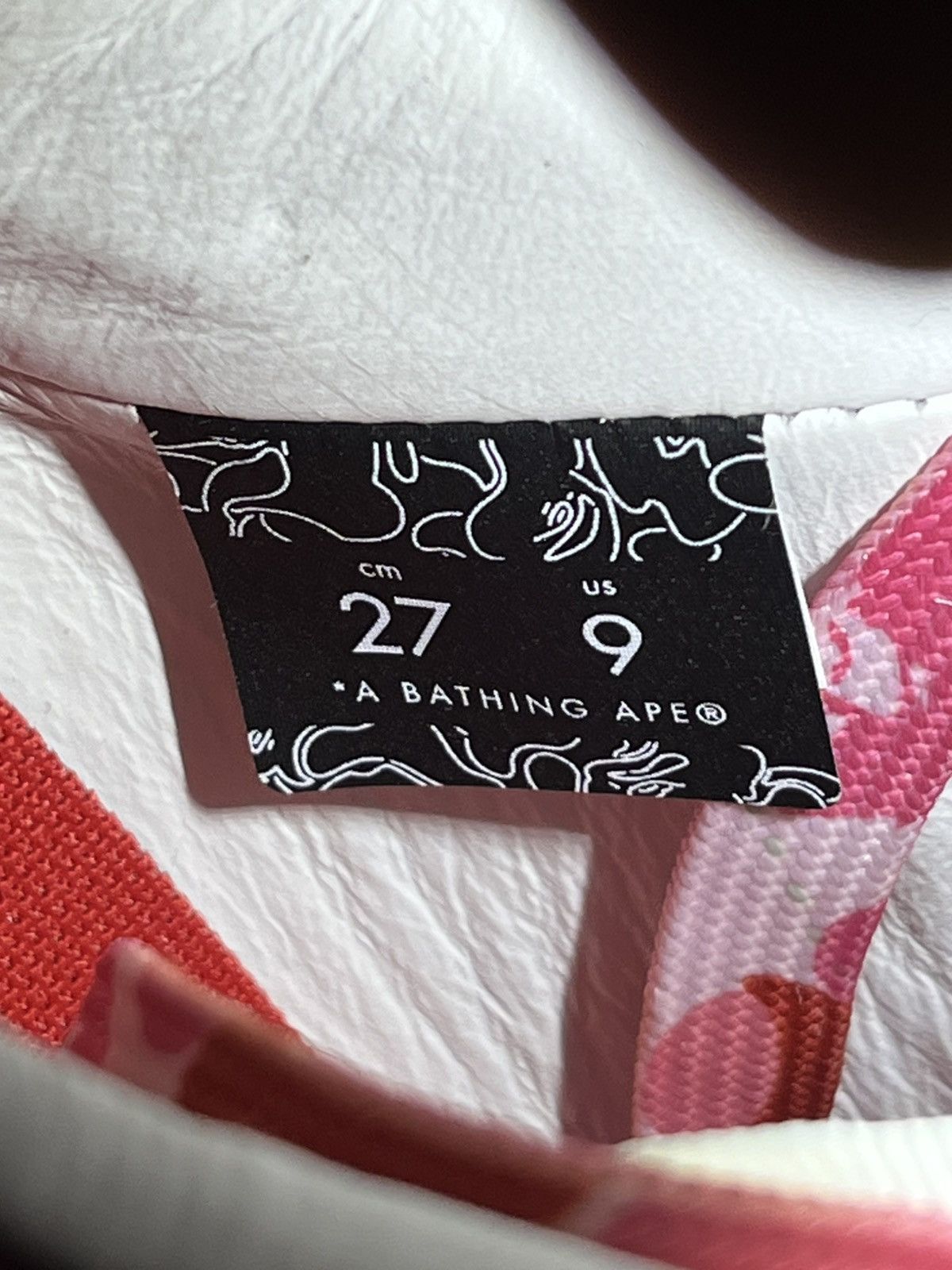 Bape BAPE STA ICON ABC CAMO Size US 9 / EU 42 - 10 Thumbnail