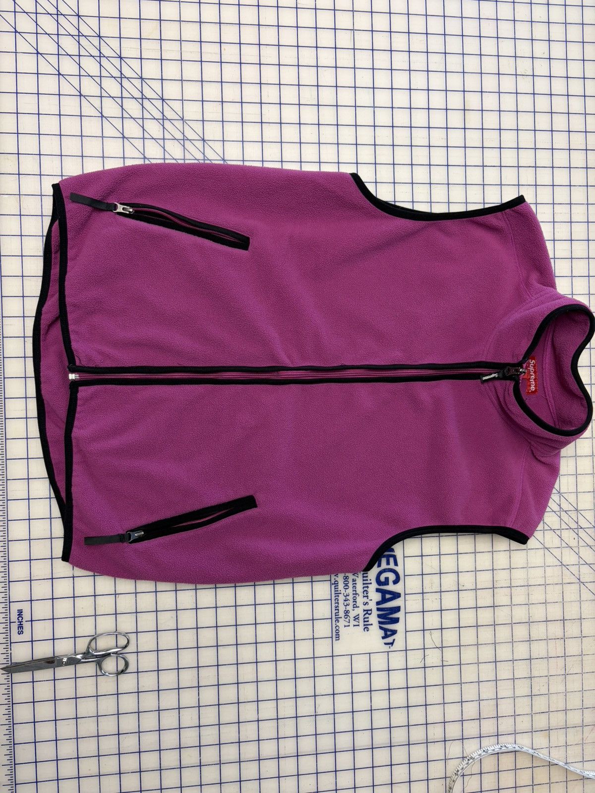 Supreme Supreme Polartec Fleece Vest F/W 2015 Size US L / EU 52-54 / 3 - 2 Thumbnail