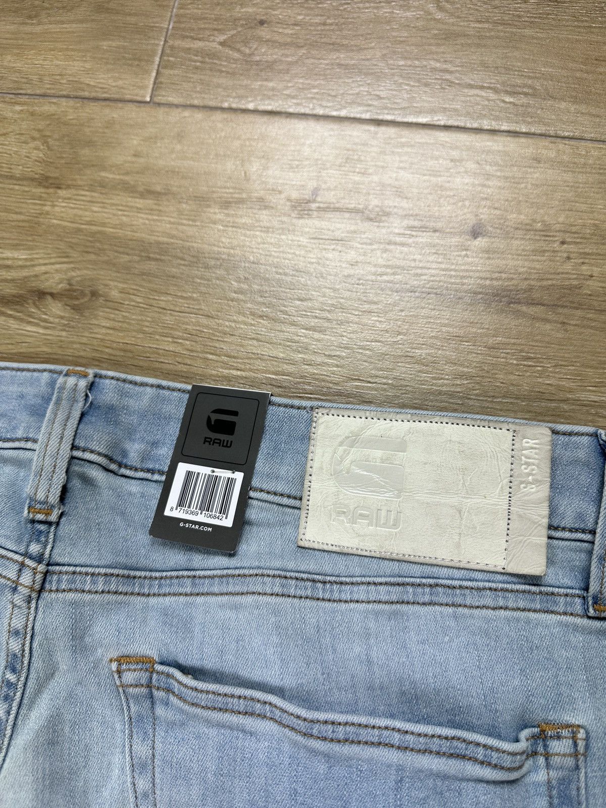 G-Star NEW🏷️ G-Star Raw 3301 Deconstructed Slim Denim Jeans Size US 33 - 11 Thumbnail
