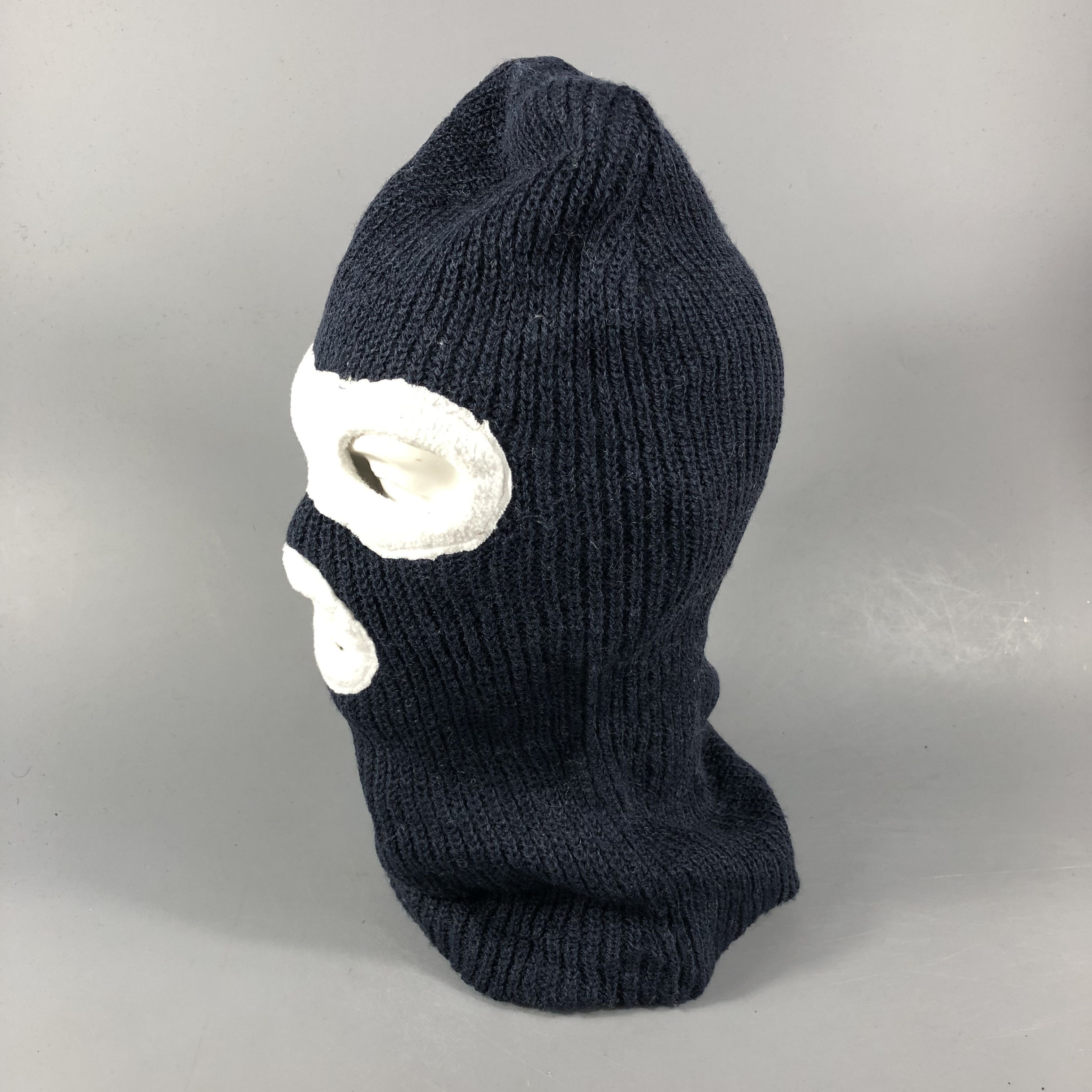 Vintage Balaclava Ski Mask Robbers Beanie Snowcap Snow Hat B922 Size ONE SIZE - 2 Thumbnail